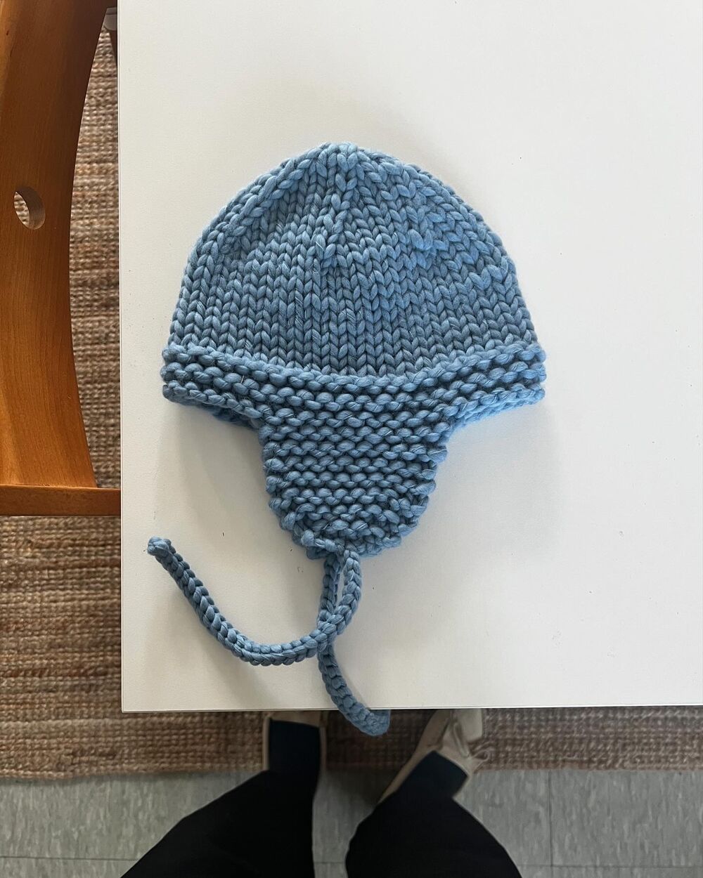 Cozy ear flap hat