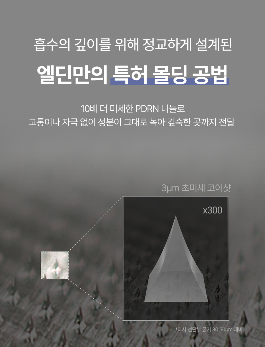 코어샷 스탬프 프로그램 10회분 PDRN 마이크로 코어샷 피부 홈케어