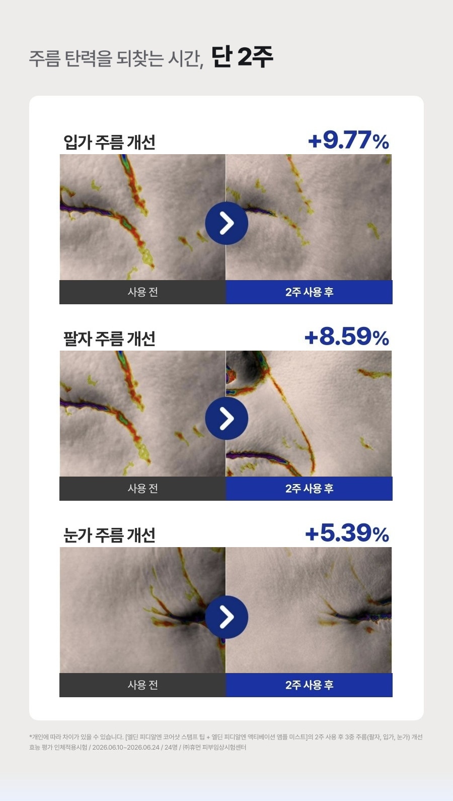 [🤫비밀링크] 엘딘 PDRN 코어샷 스탬프 프로그램 10회분