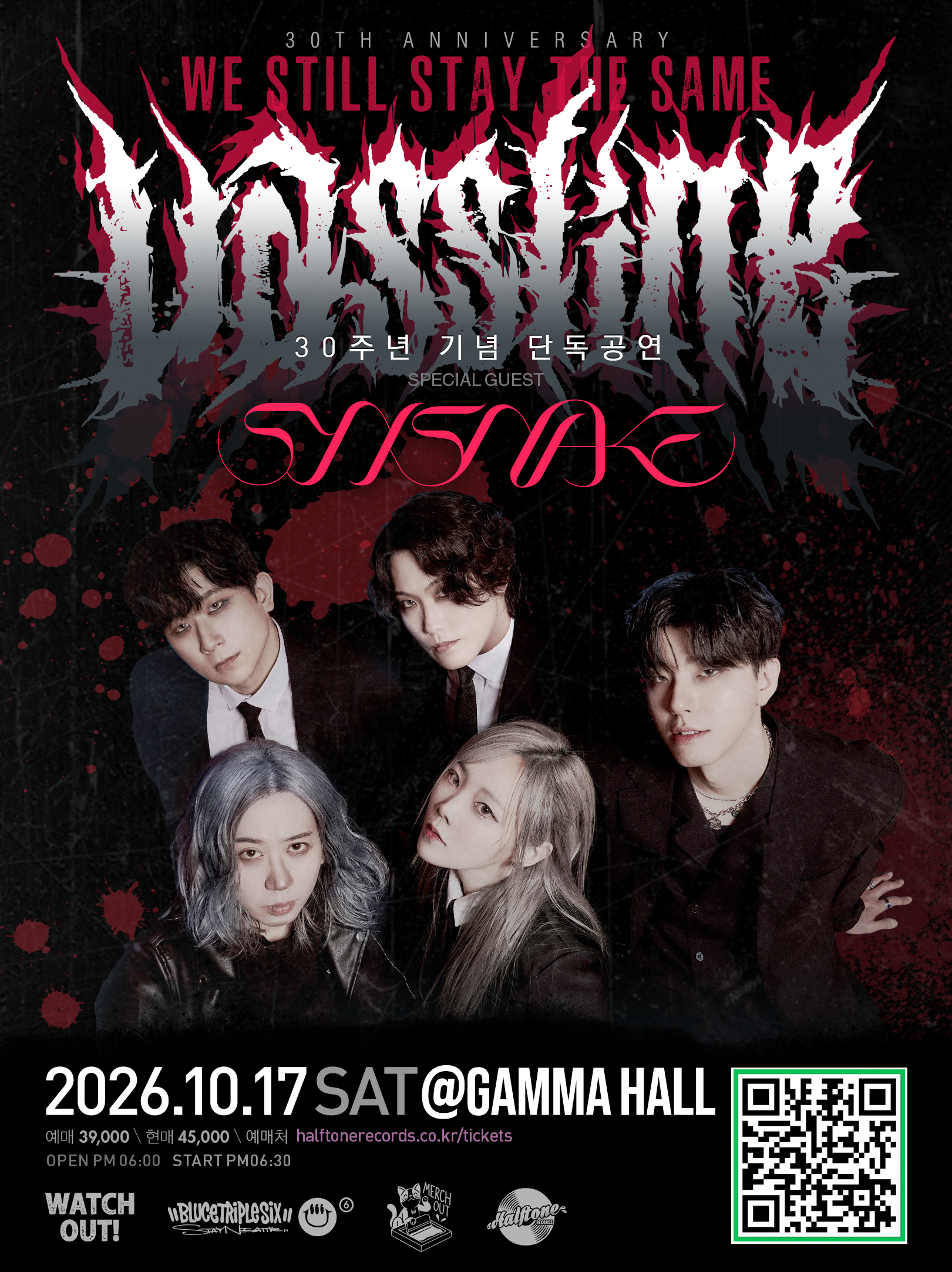VASSLINE 30주년 기념 단독공연 (VASSLINE 30주년 기념 단독공연 (10.14일 예매 마감))