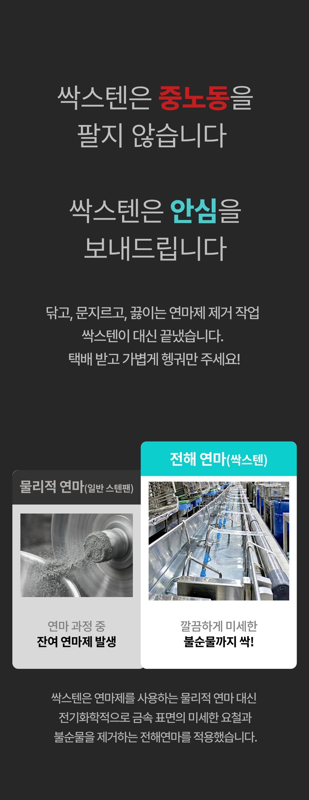 무연마제 스텐팬 인덕션 스텐 후라이팬 싹스텐 프라이팬 세트