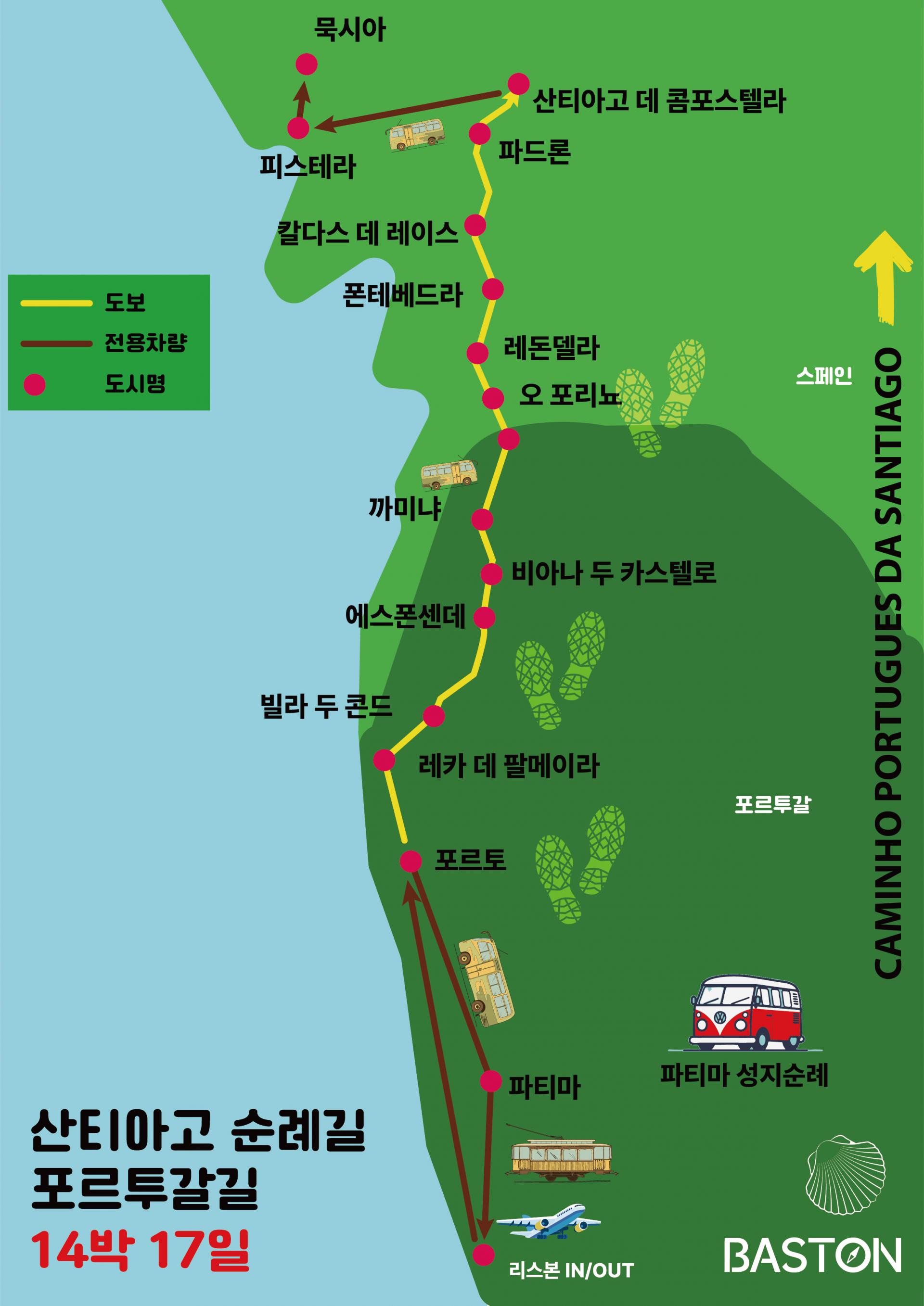 27년 4월 포르투갈 산티아고 순례길