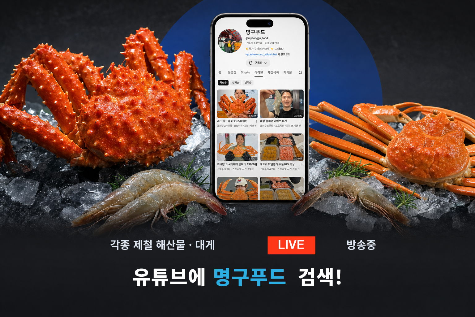 '오픈 특가' 국산 제철 활 흰다리새우 왕새우 1kg
