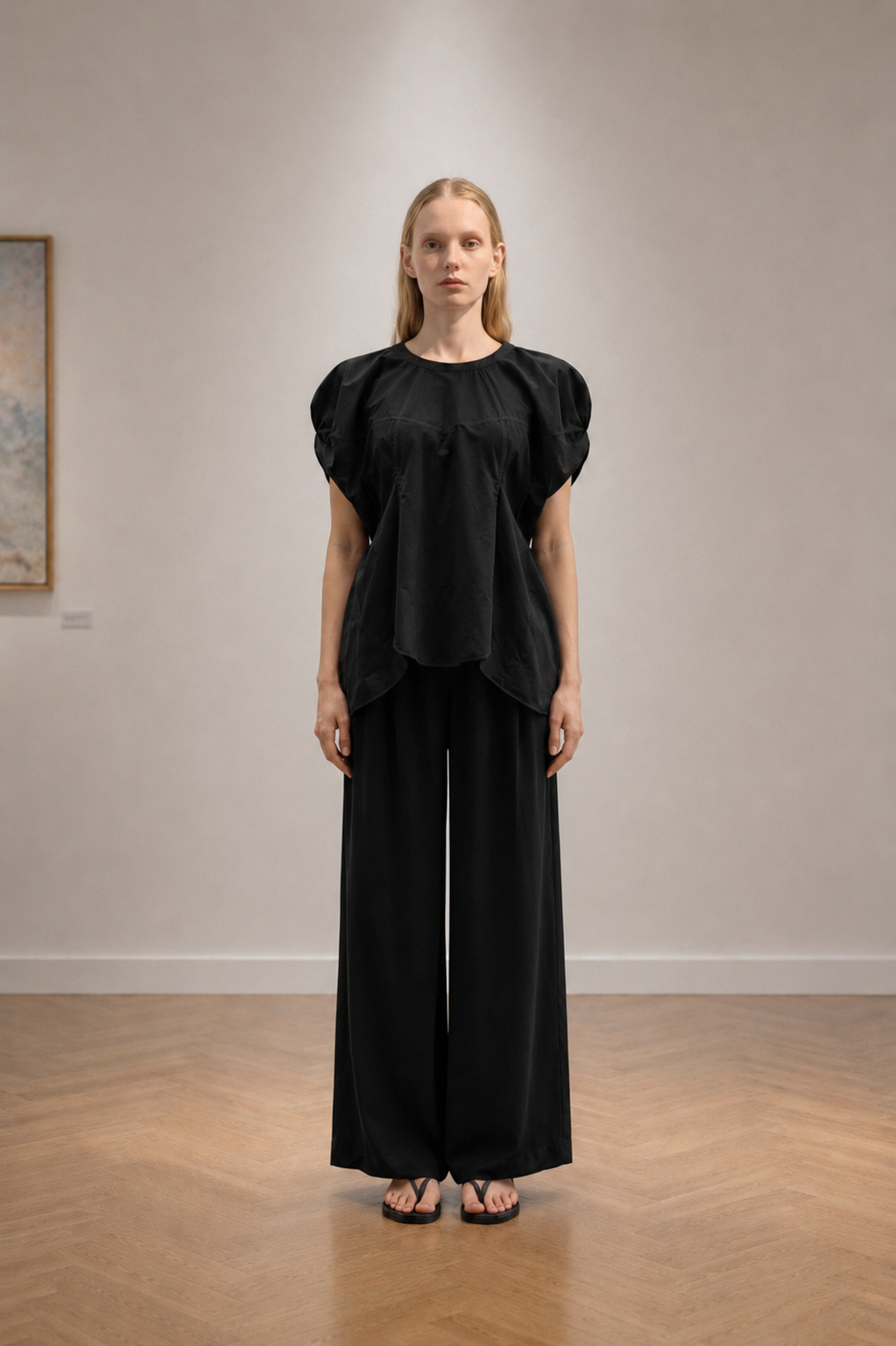 FLOWER PETALS TOP