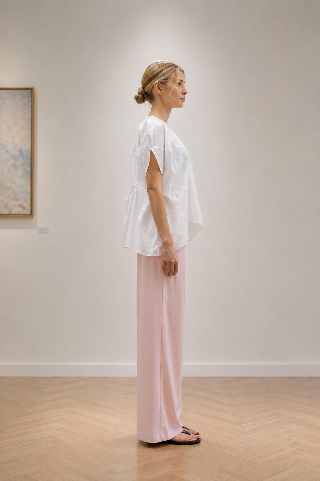 FLOWER PETALS TOP (WH)