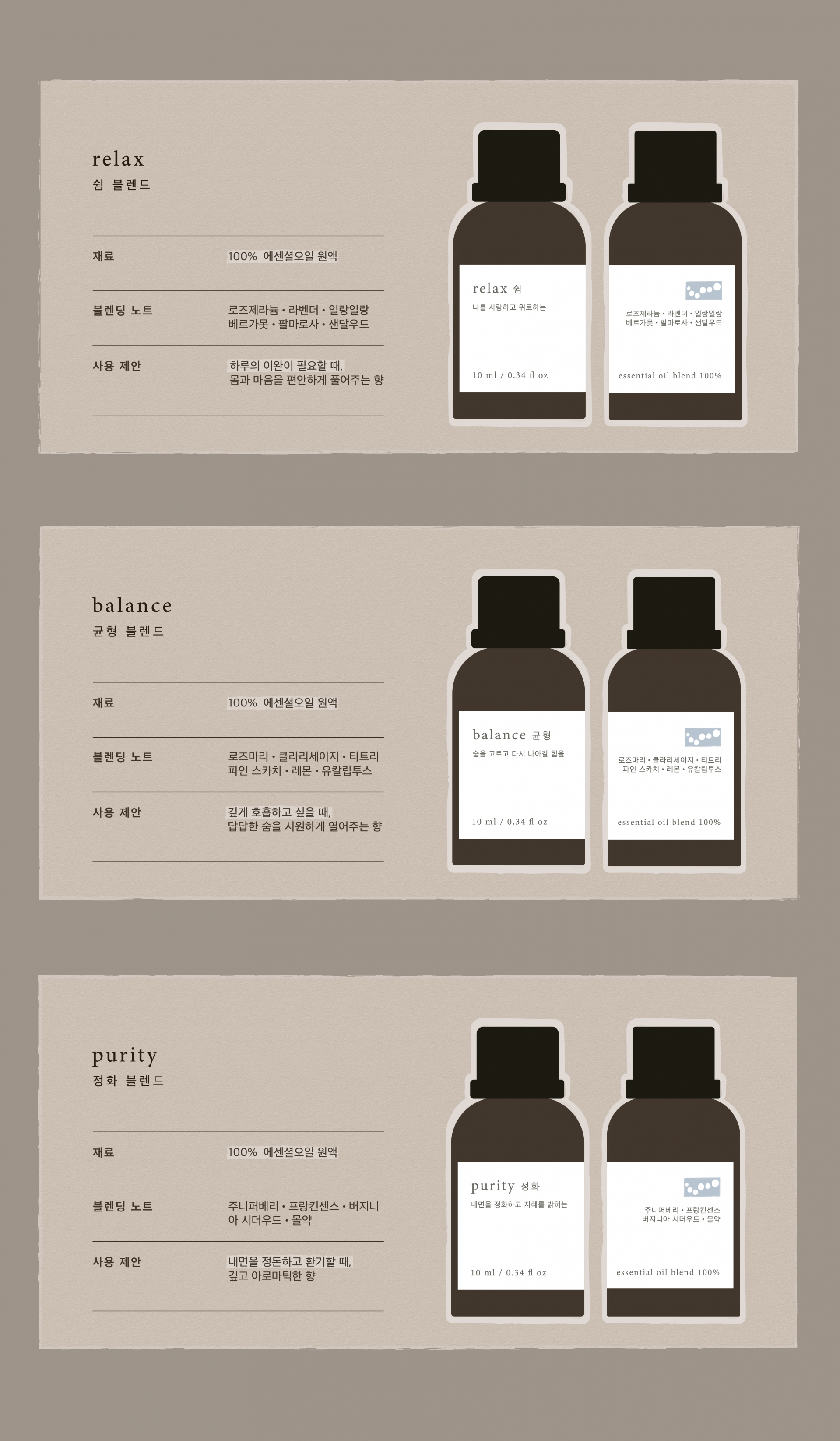 아로마 블렌드 aroma blend