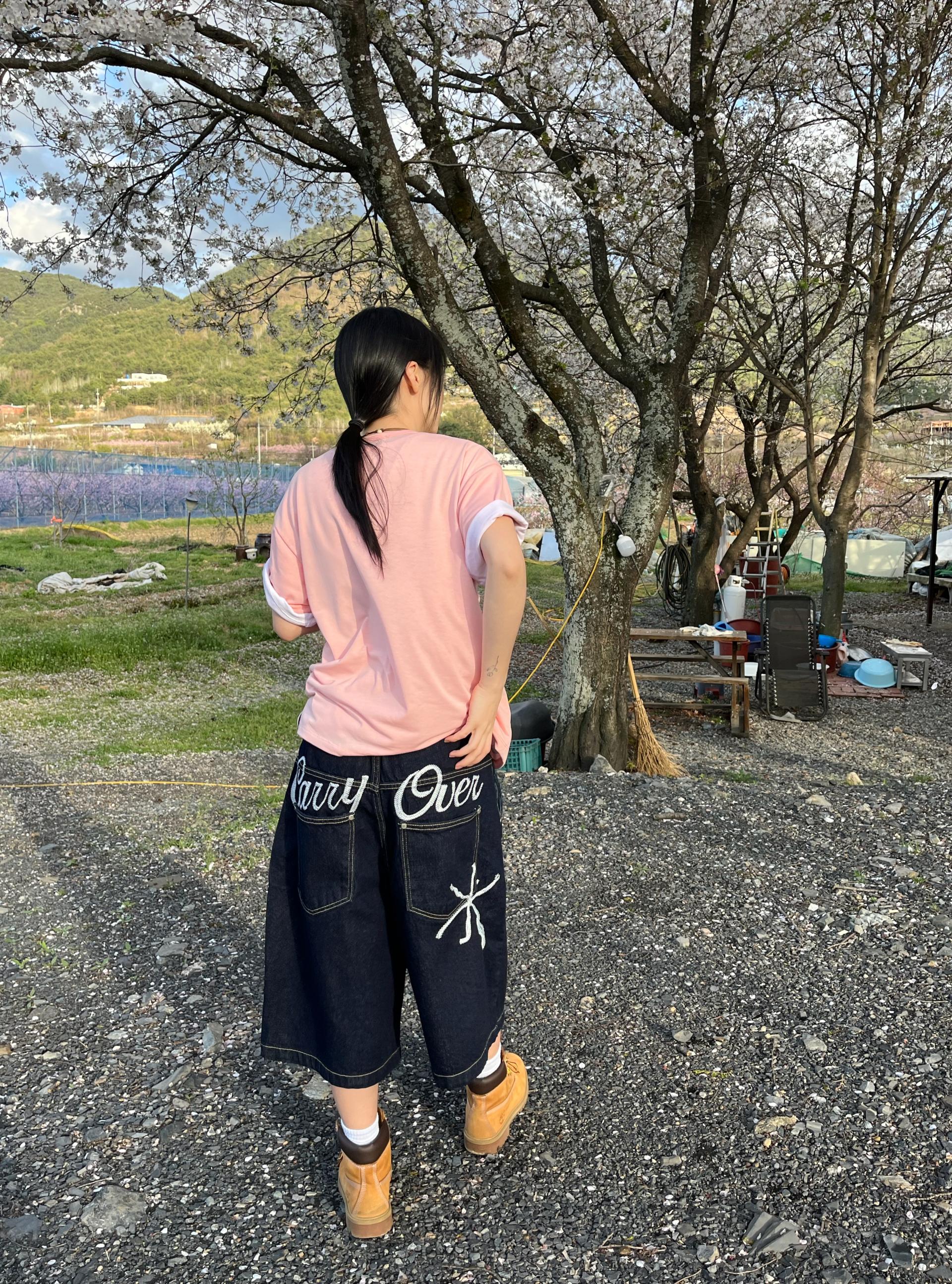 Carry Over Handle Half Pants
