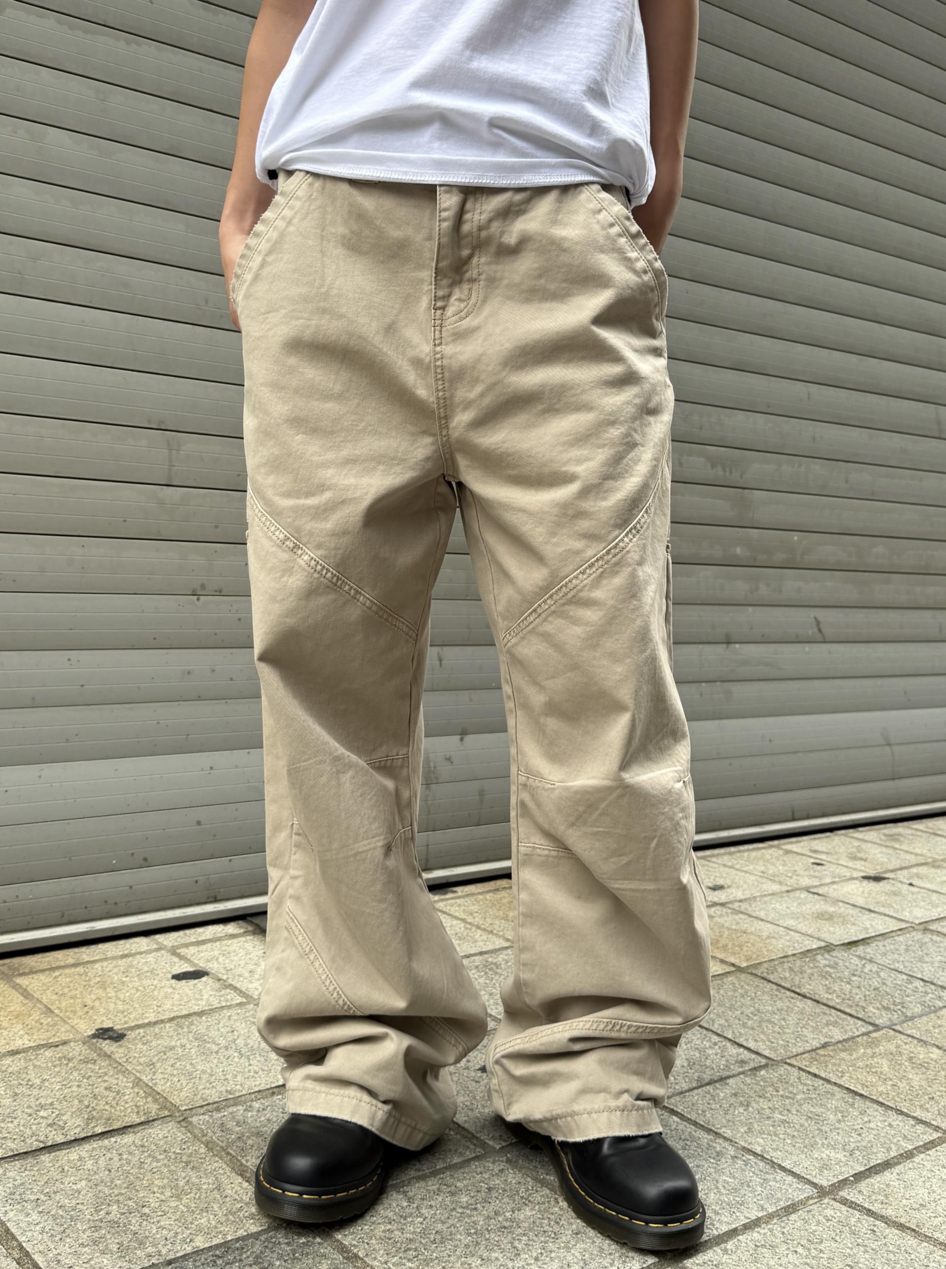 (UNISEX) Desert Angled Pocket Pants