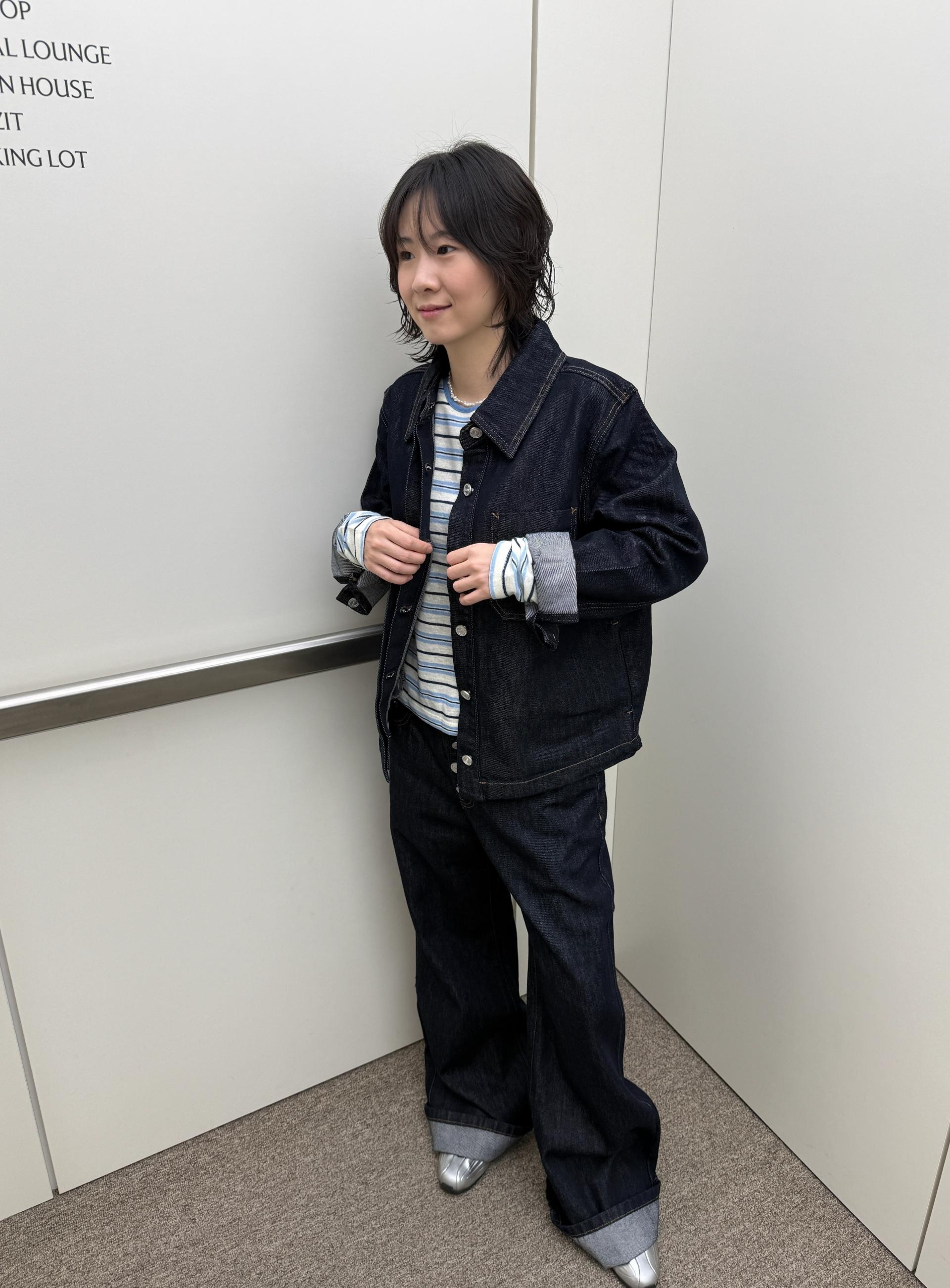 Hidden Non-Fade Denim Jacket