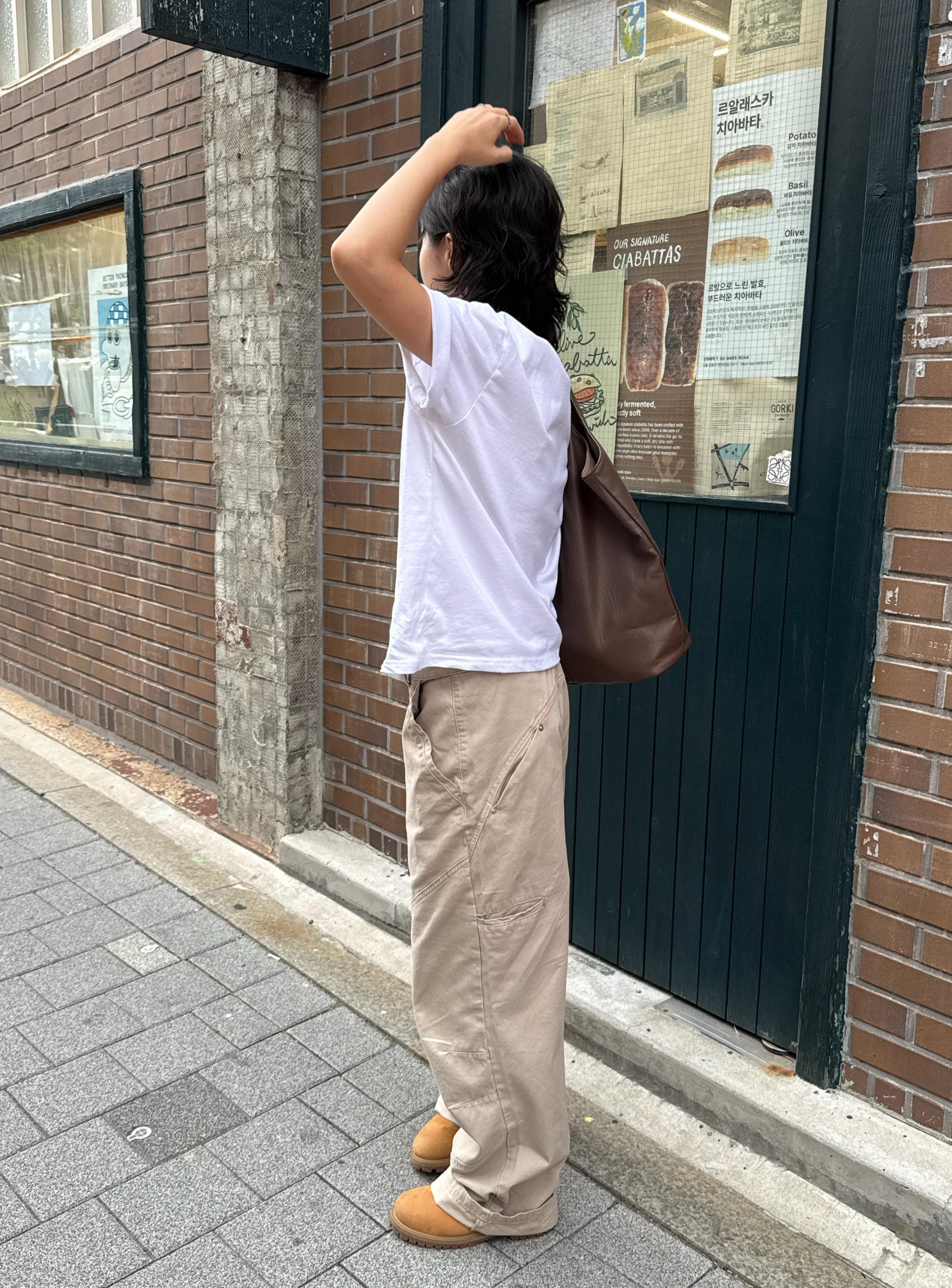 (UNISEX) Desert Angled Pocket Pants