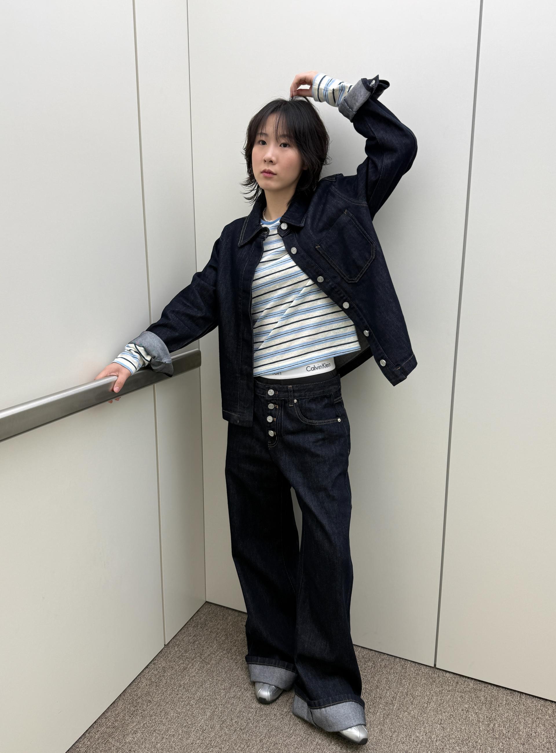 Non-Fade Bootcut Denim Pants