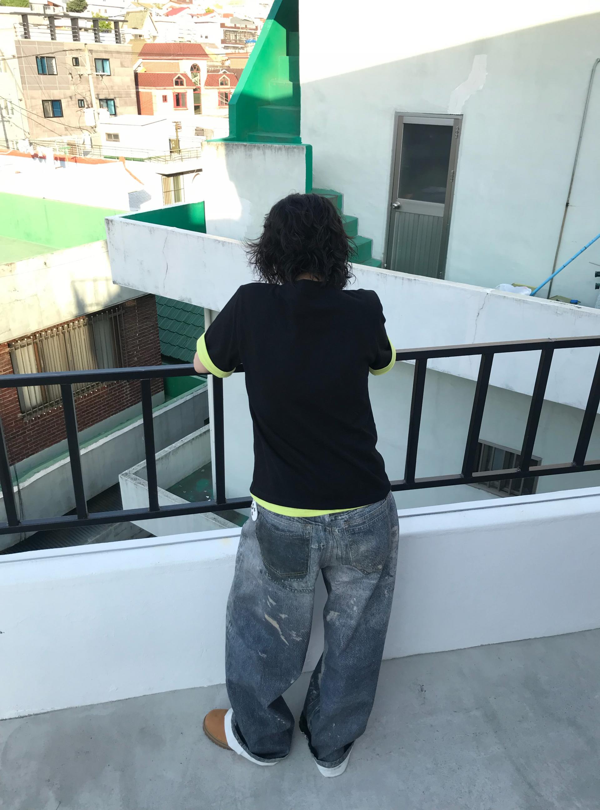 (UNISEX) Digital Wide Pants