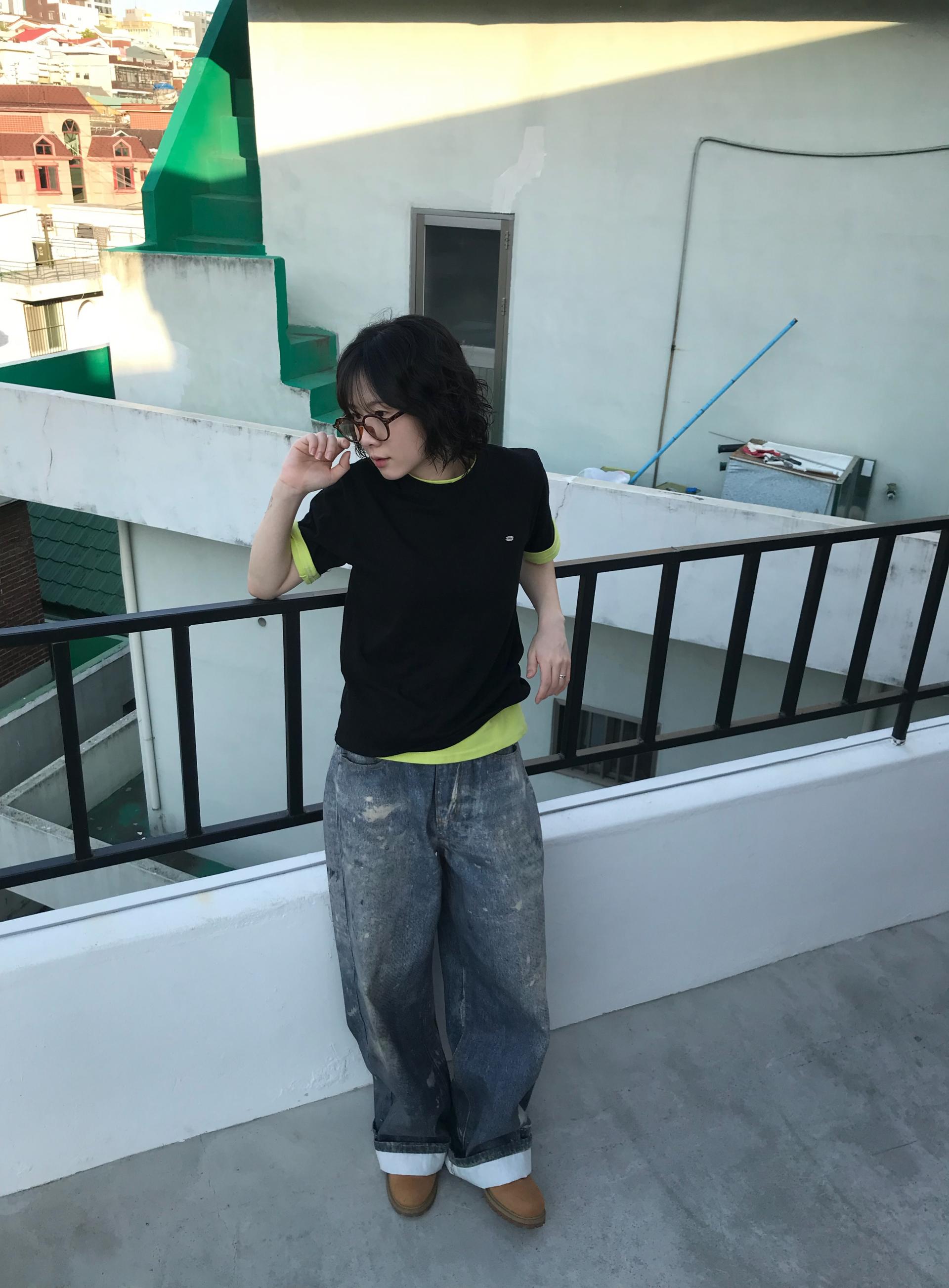 (UNISEX) Digital Wide Pants