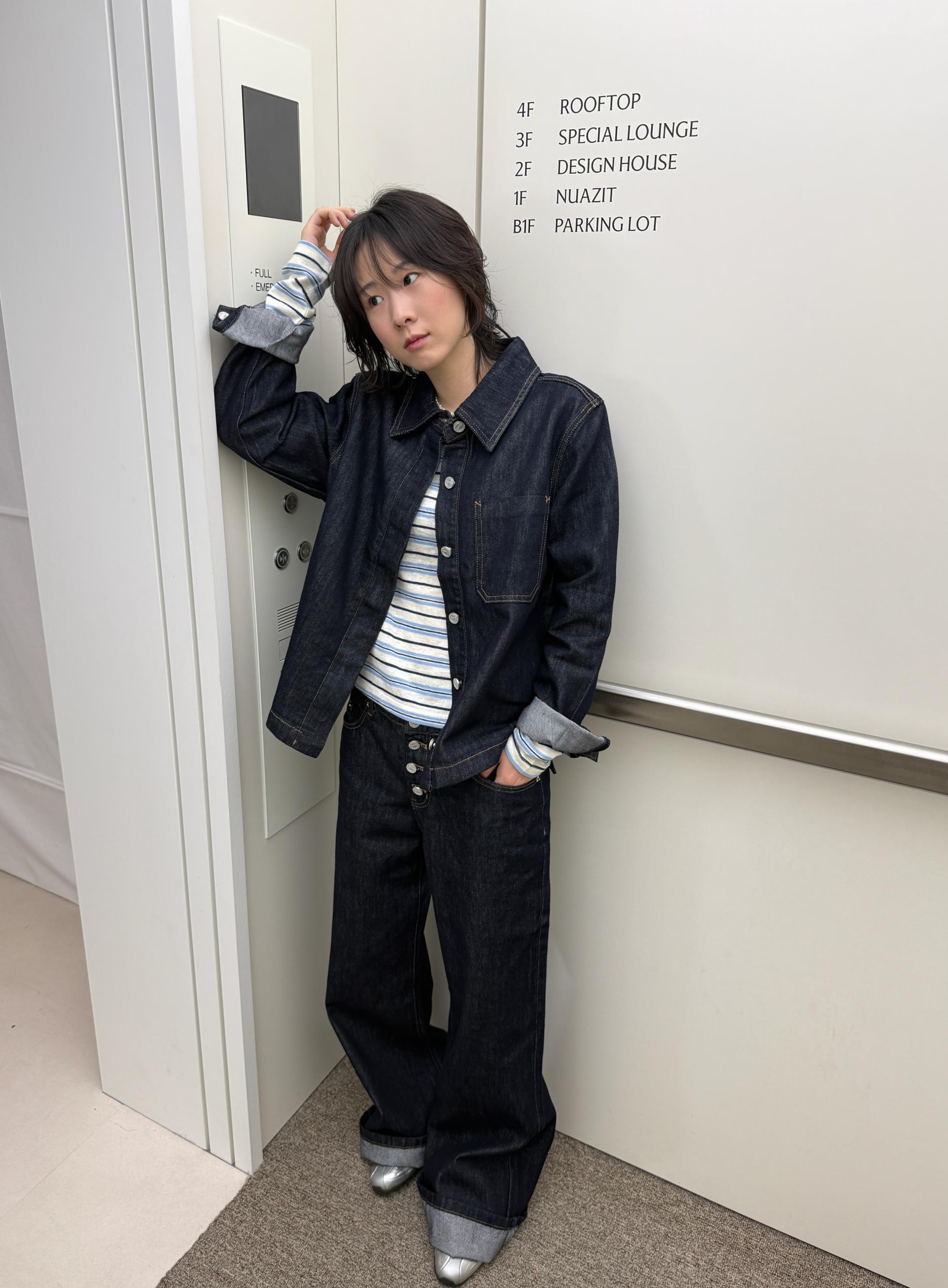 Non-Fade Bootcut Denim Pants
