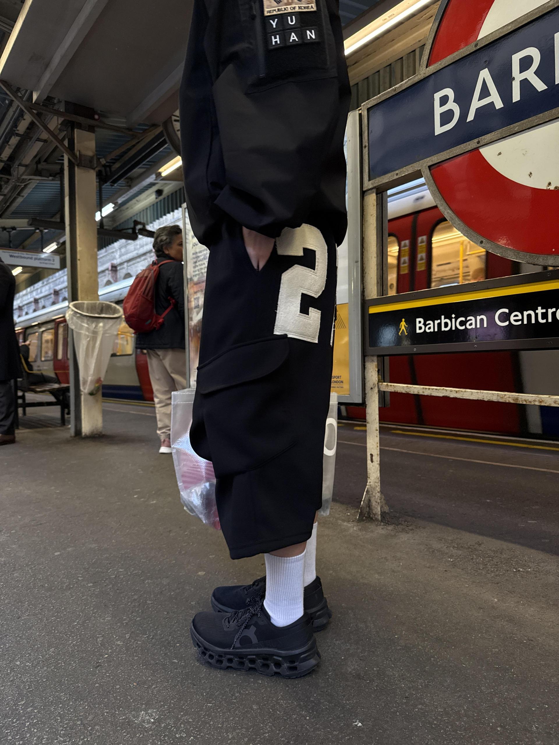 (UNISEX) Numbering Bermuda Pants