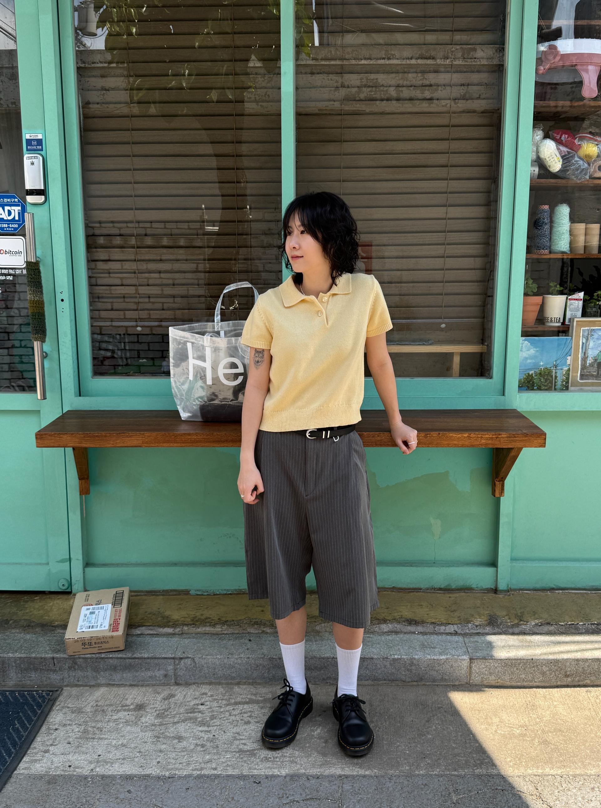 Mono Collar Knit
