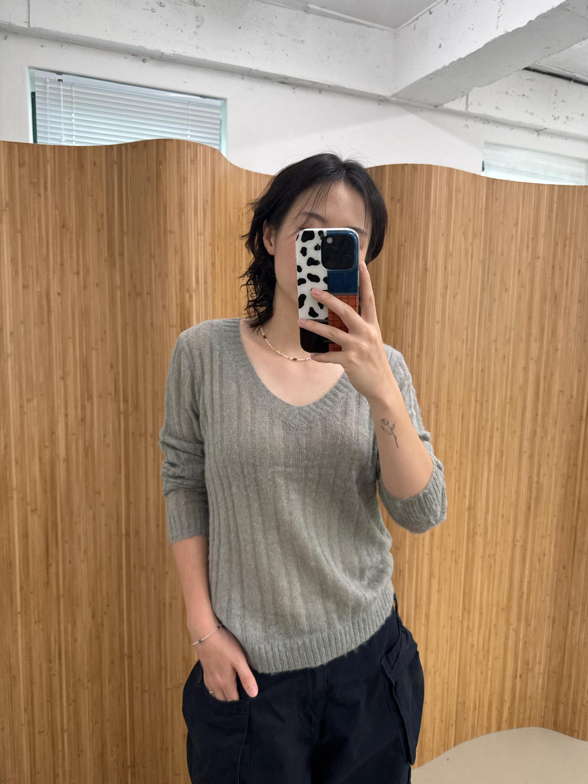 Mohair Rib Knit