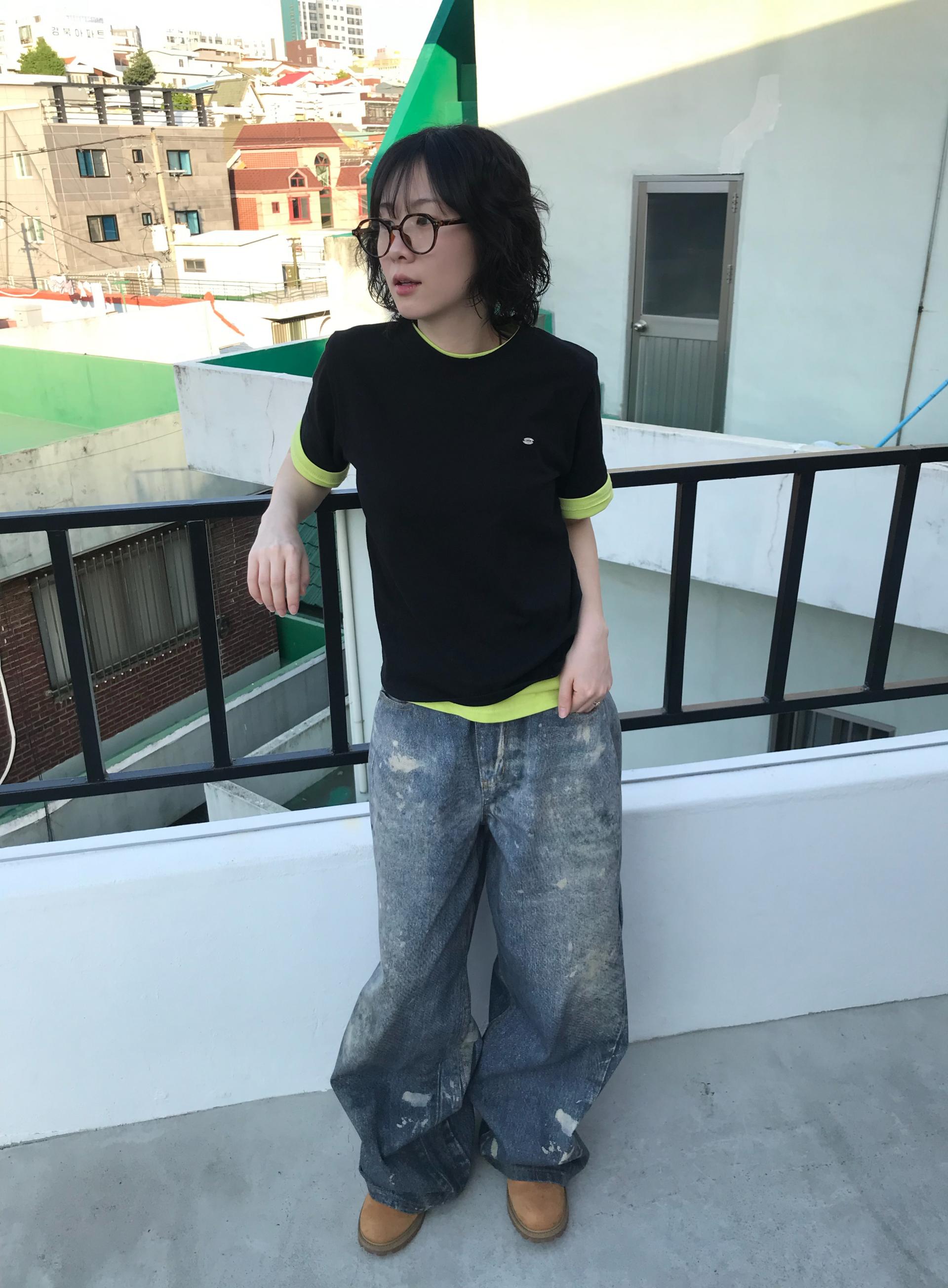 (UNISEX) Digital Wide Pants