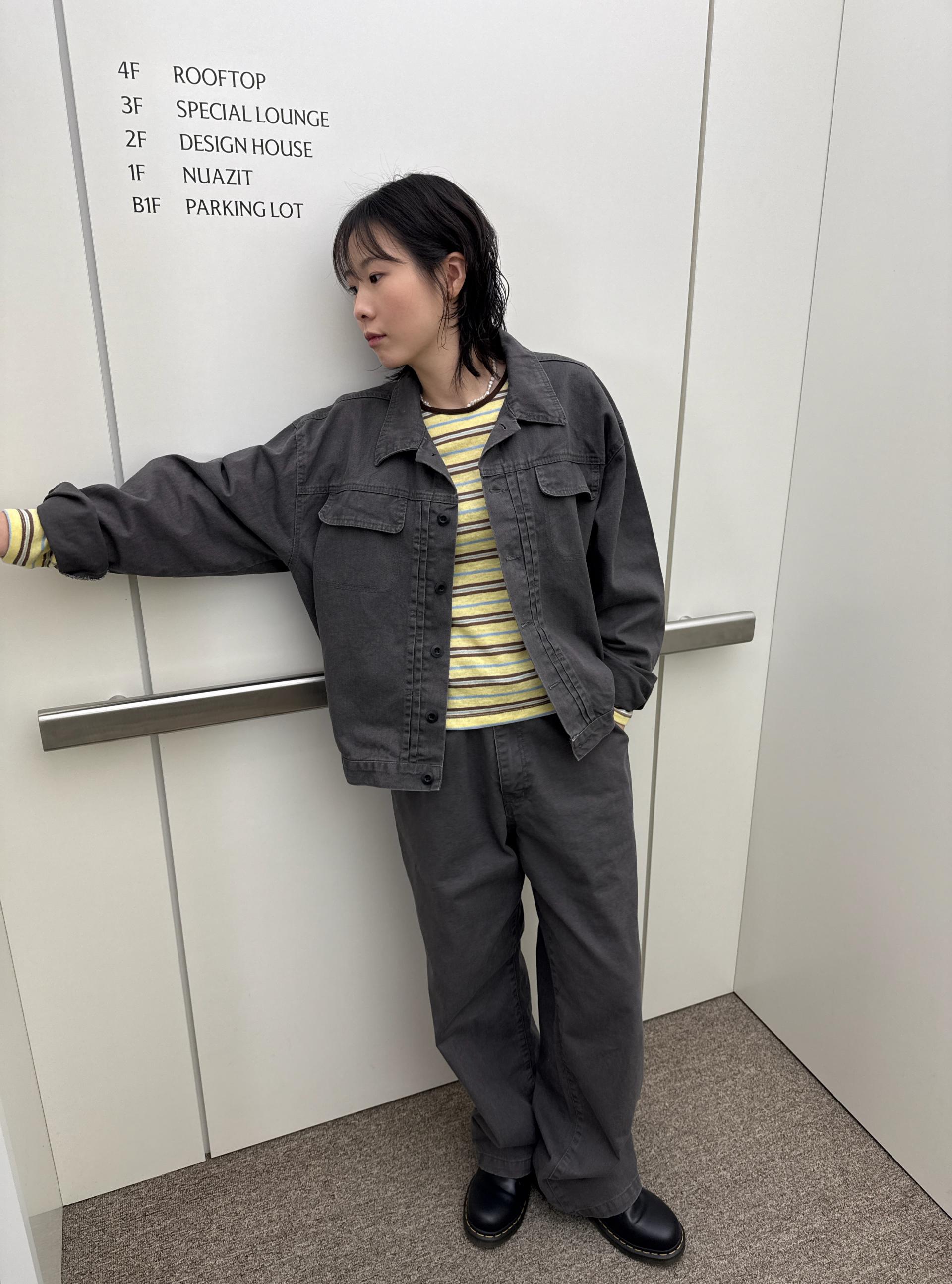 (UNISEX) Vintage French Work Jacket