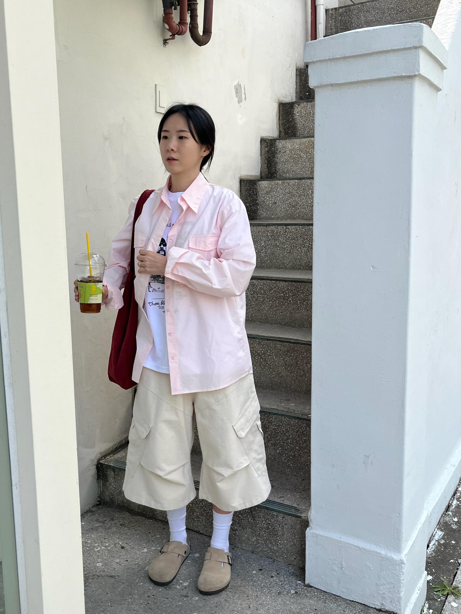Soft Pastel Cotton Shirt