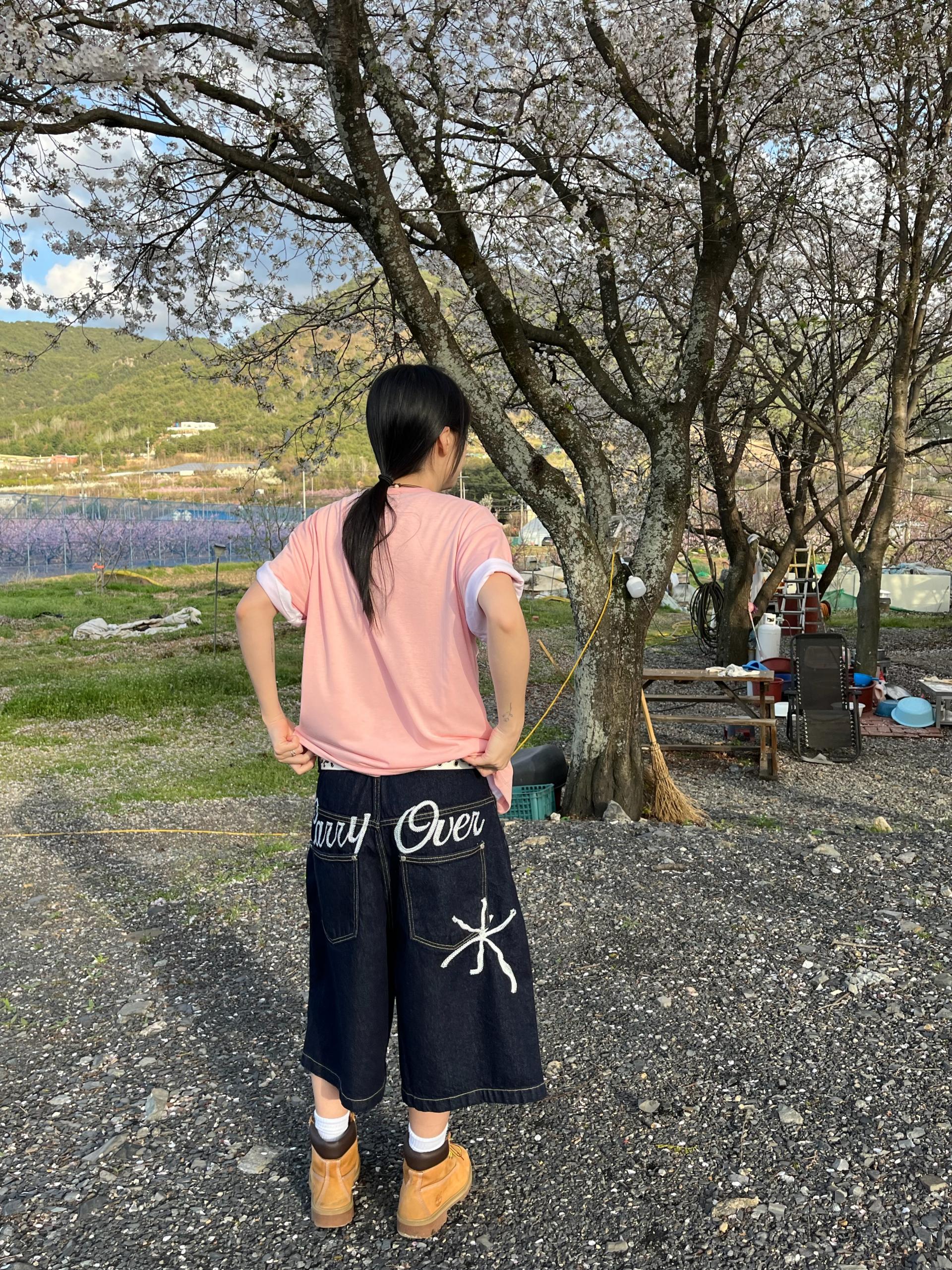 Carry Over Handle Half Pants