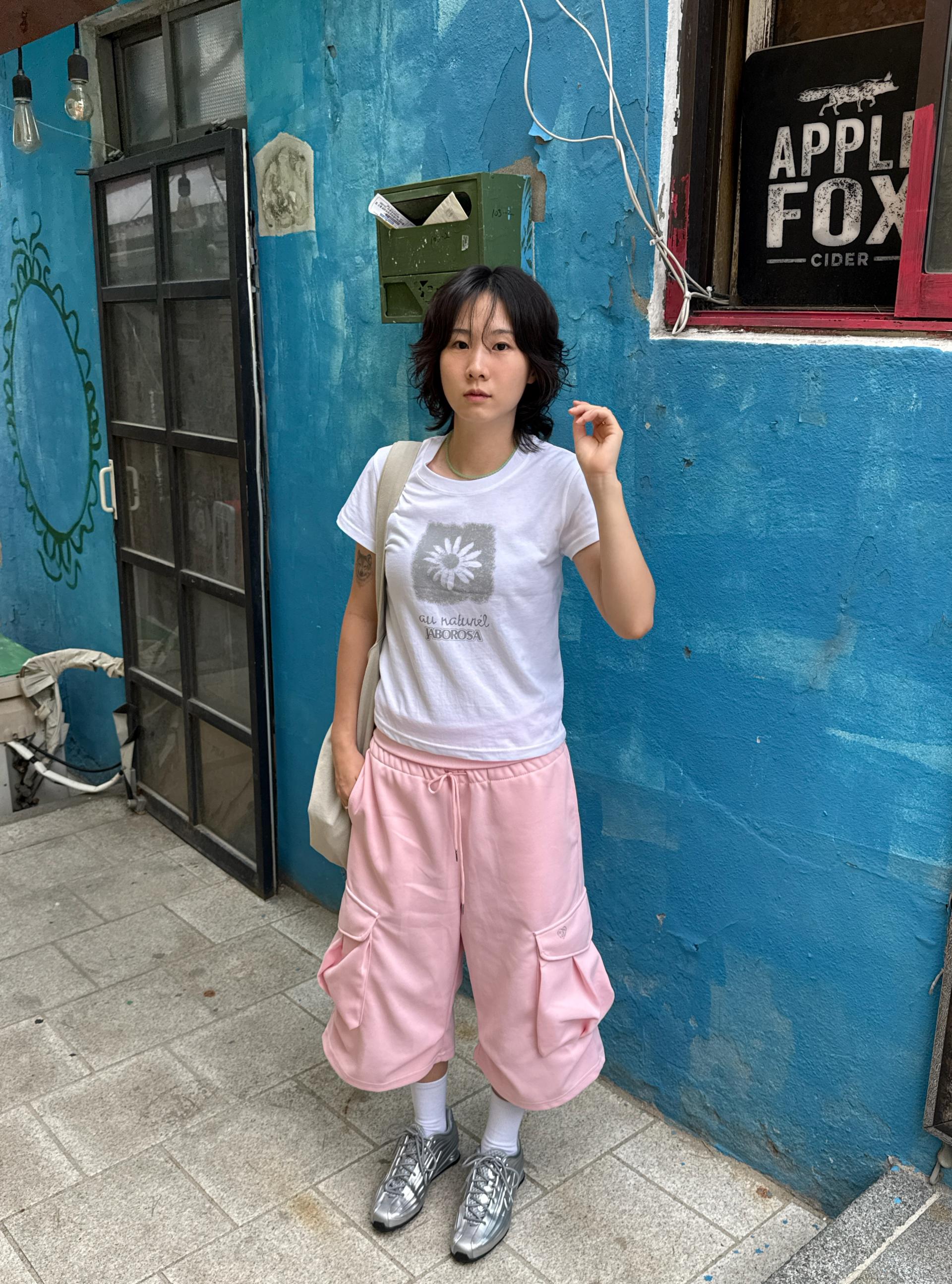 Vintage Rosa Slim Tee