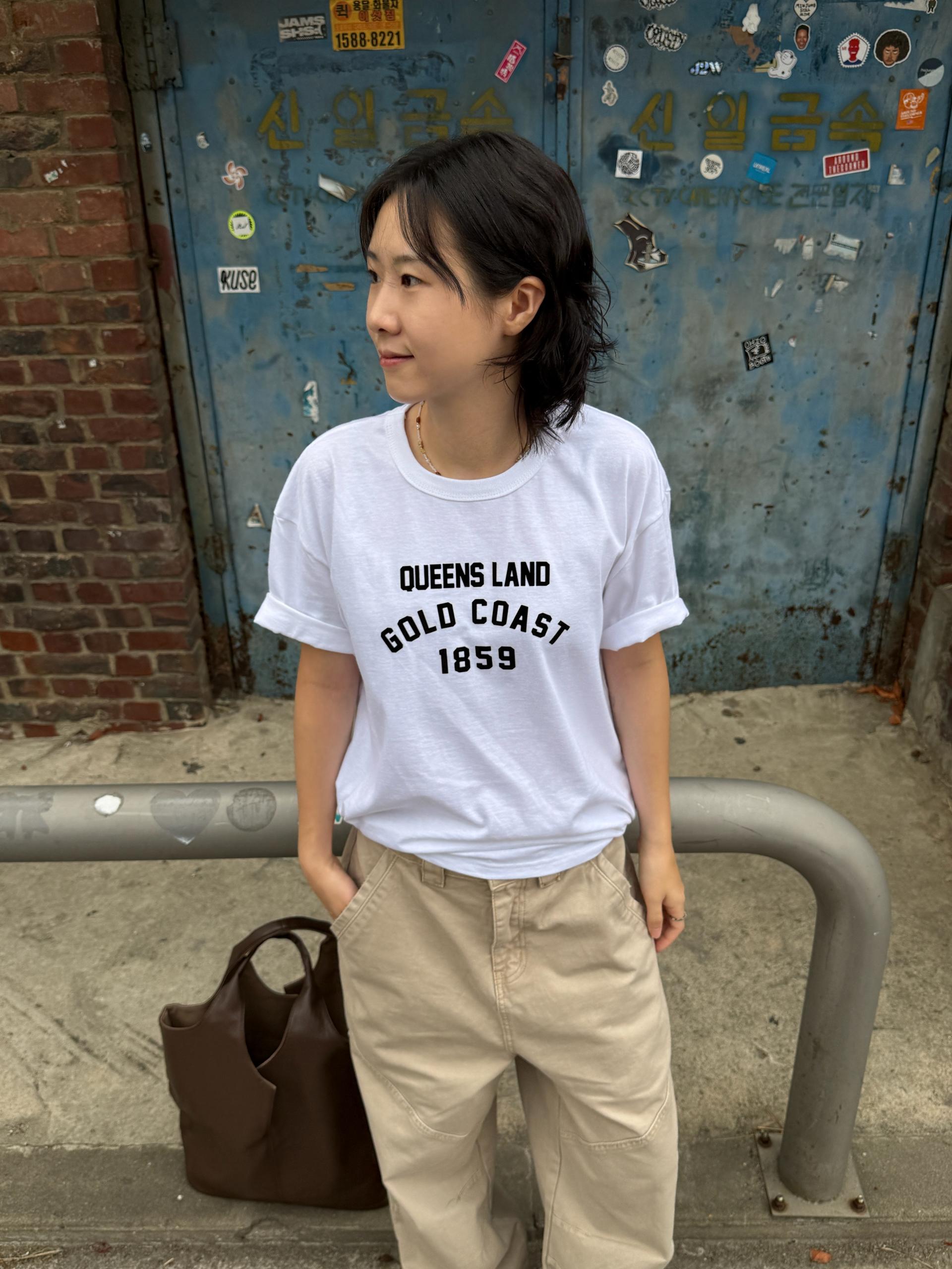 (UNISEX) Floppy Crop Tee
