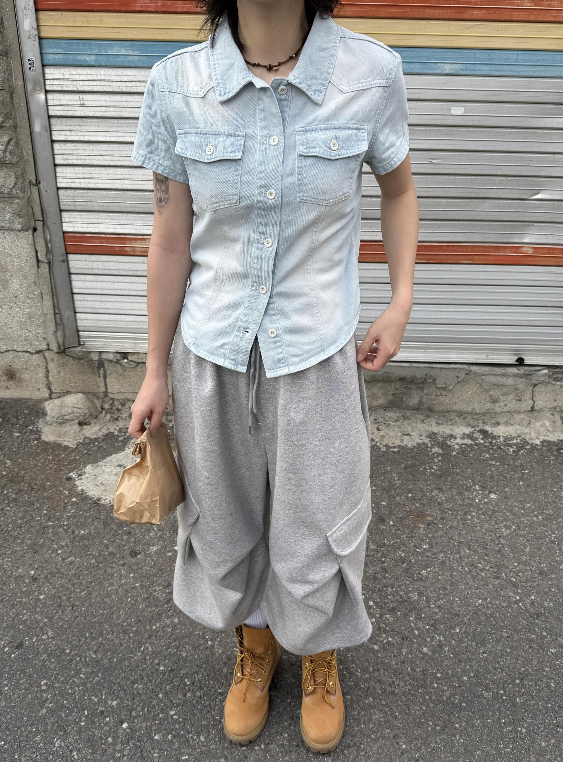Line Short Sleeve Shirt