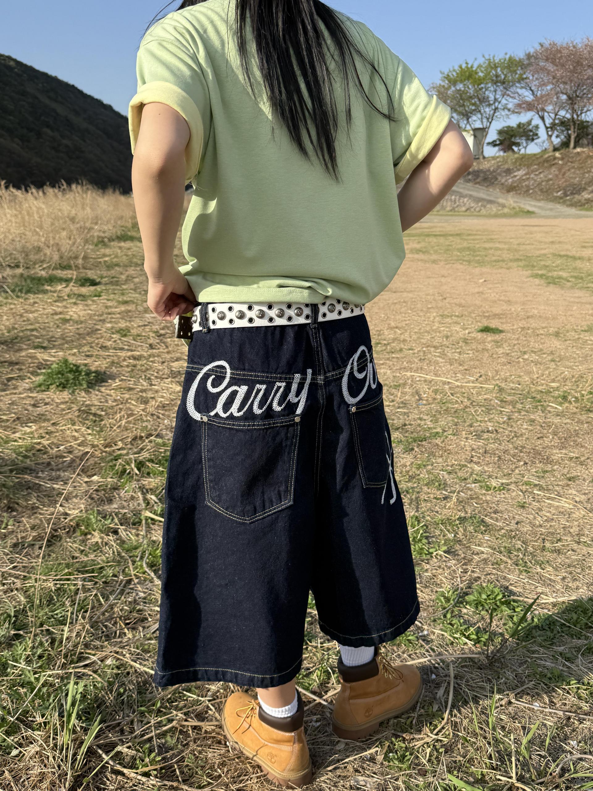 Carry Over Handle Half Pants
