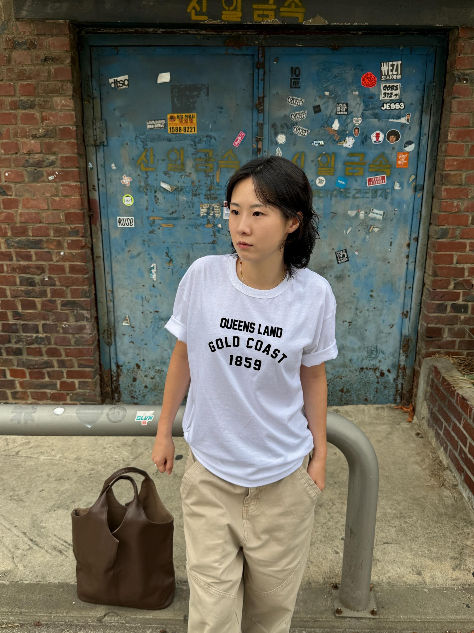 (UNISEX) Floppy Crop Tee