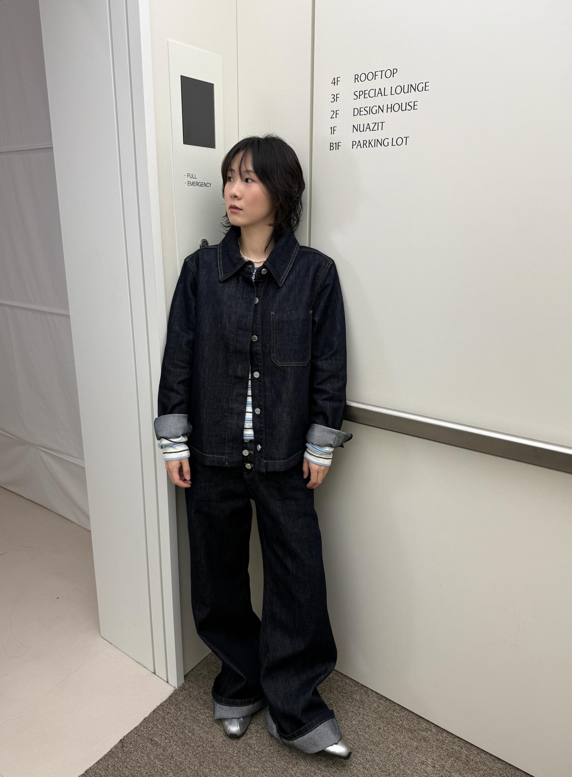 Non-Fade Bootcut Denim Pants