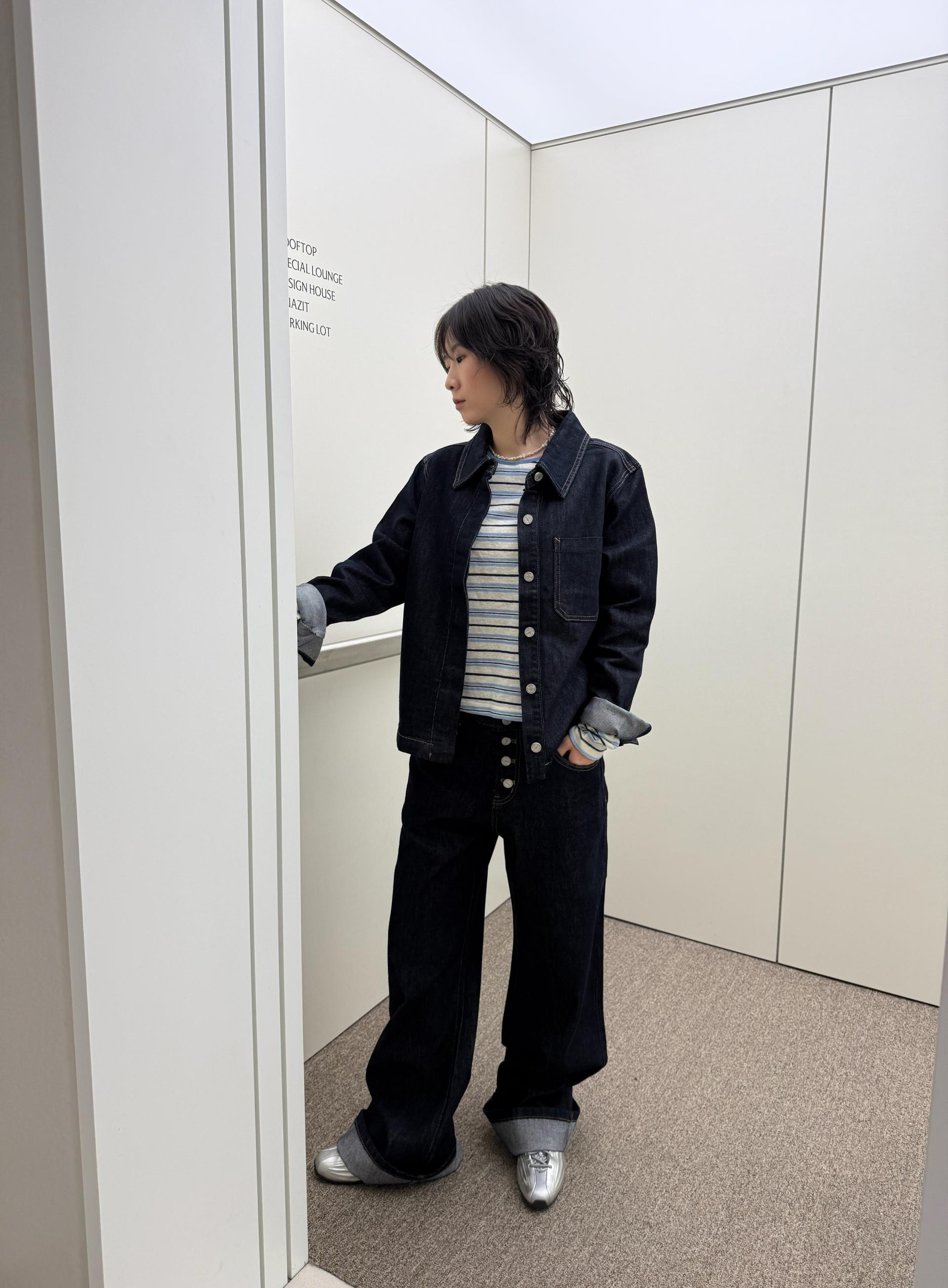Hidden Non-Fade Denim Jacket