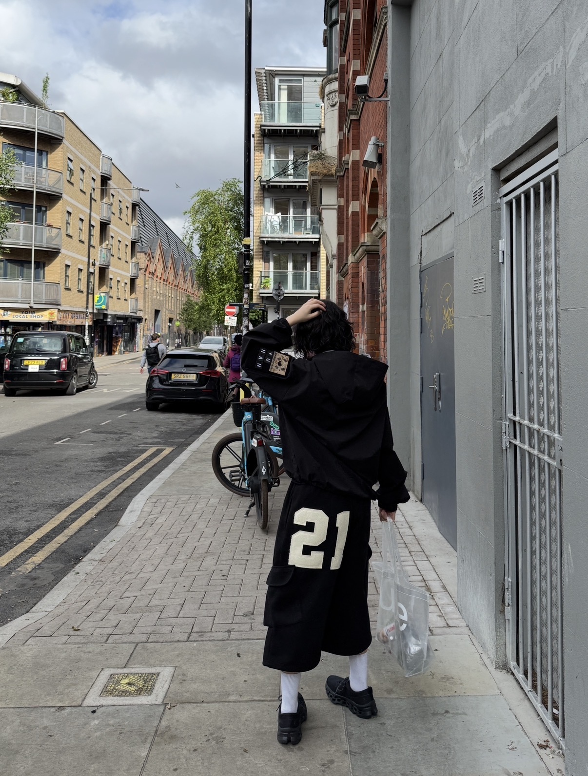 (UNISEX) Numbering Bermuda Pants