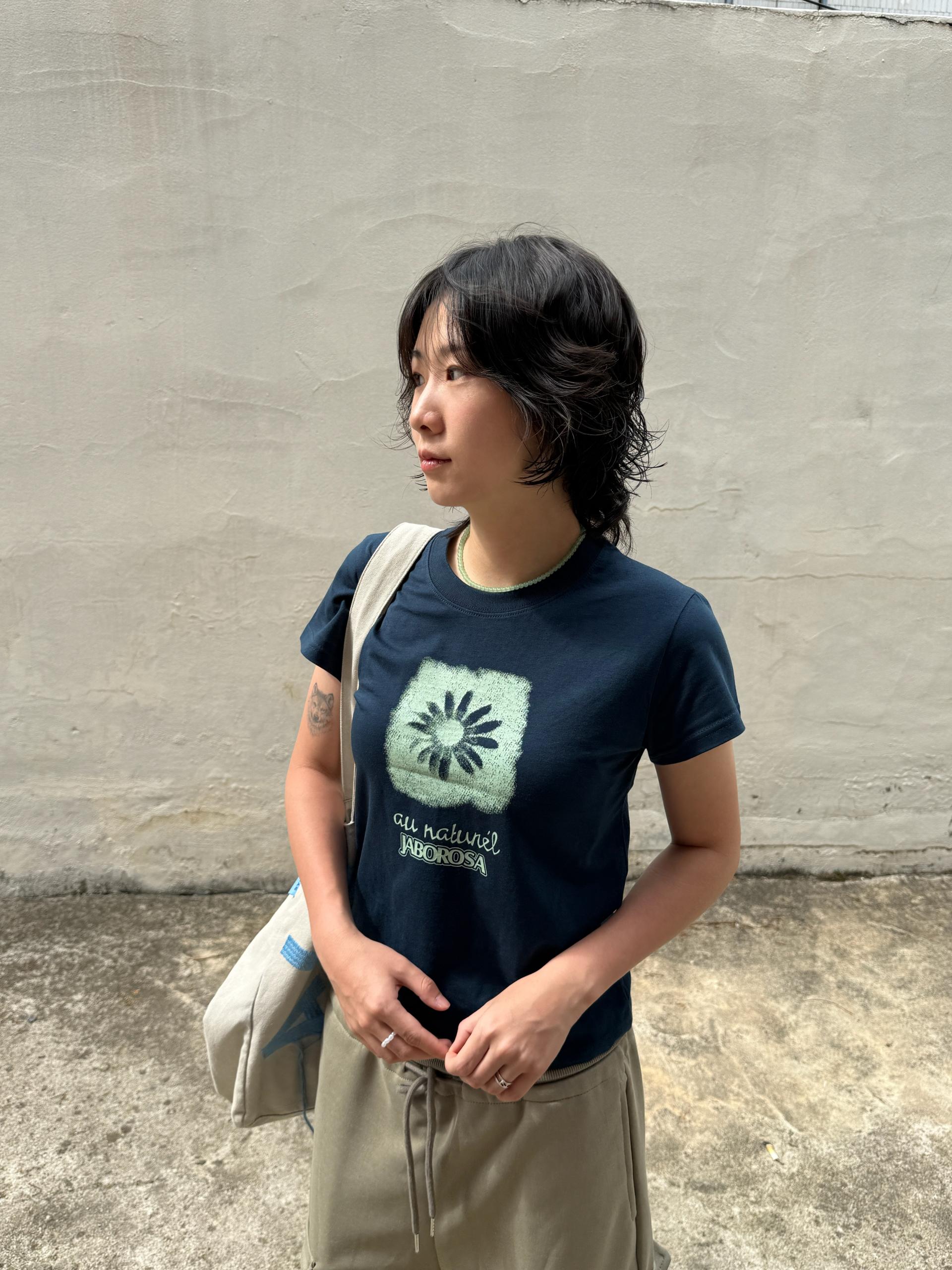 Vintage Rosa Slim Tee