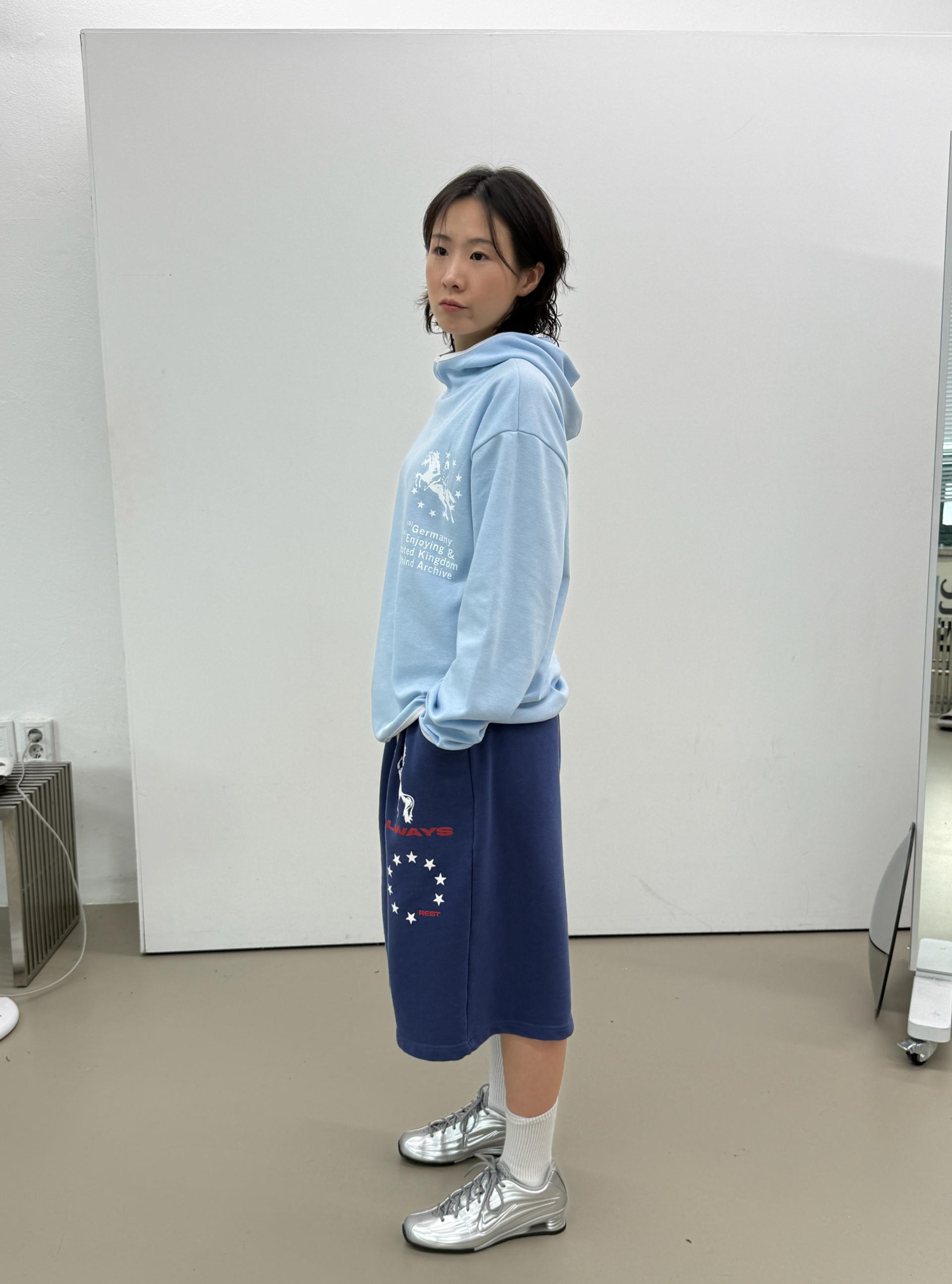 (UNISEX) Pony Graphic Hoodie