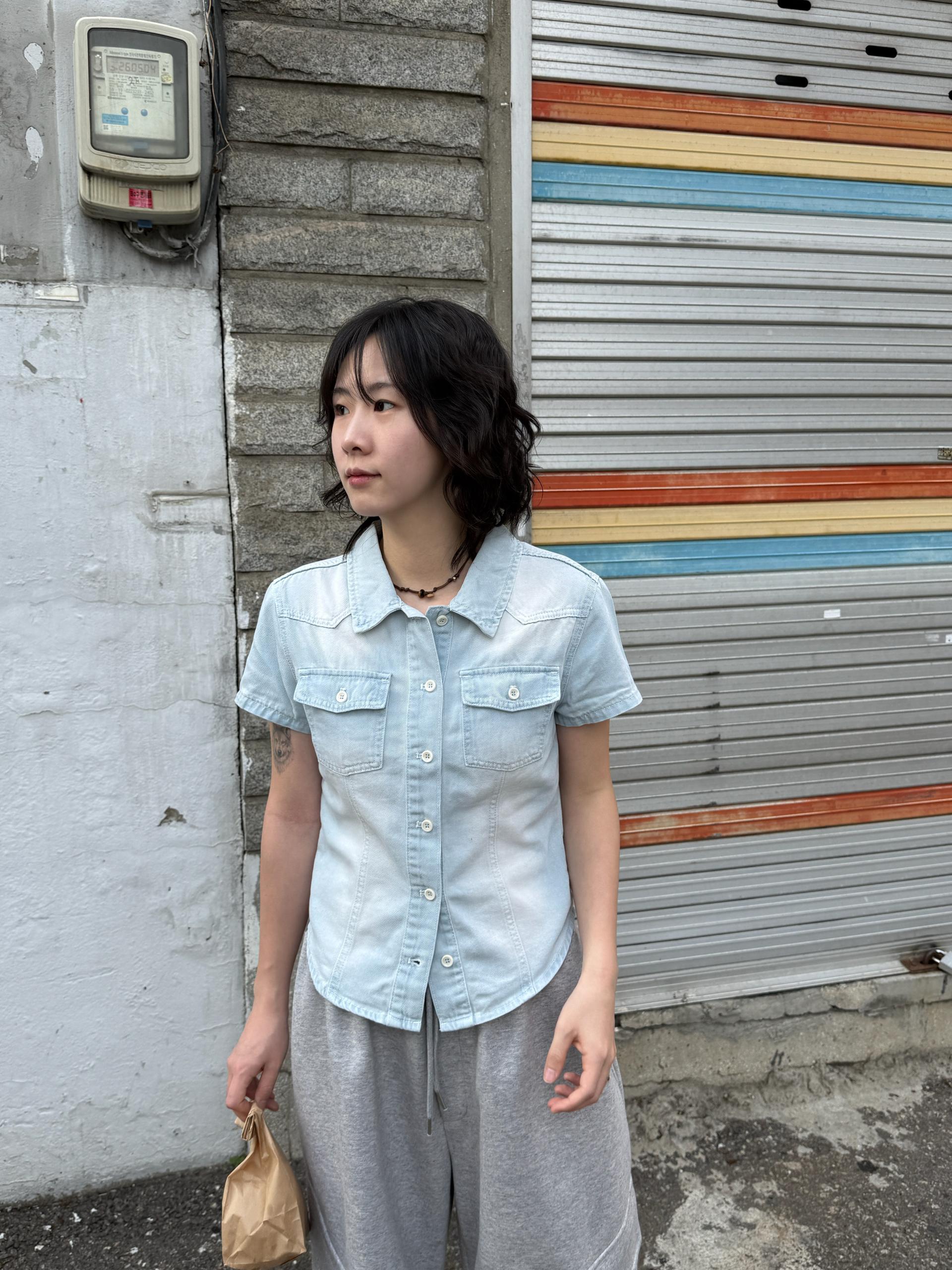Line Short Sleeve Shirt