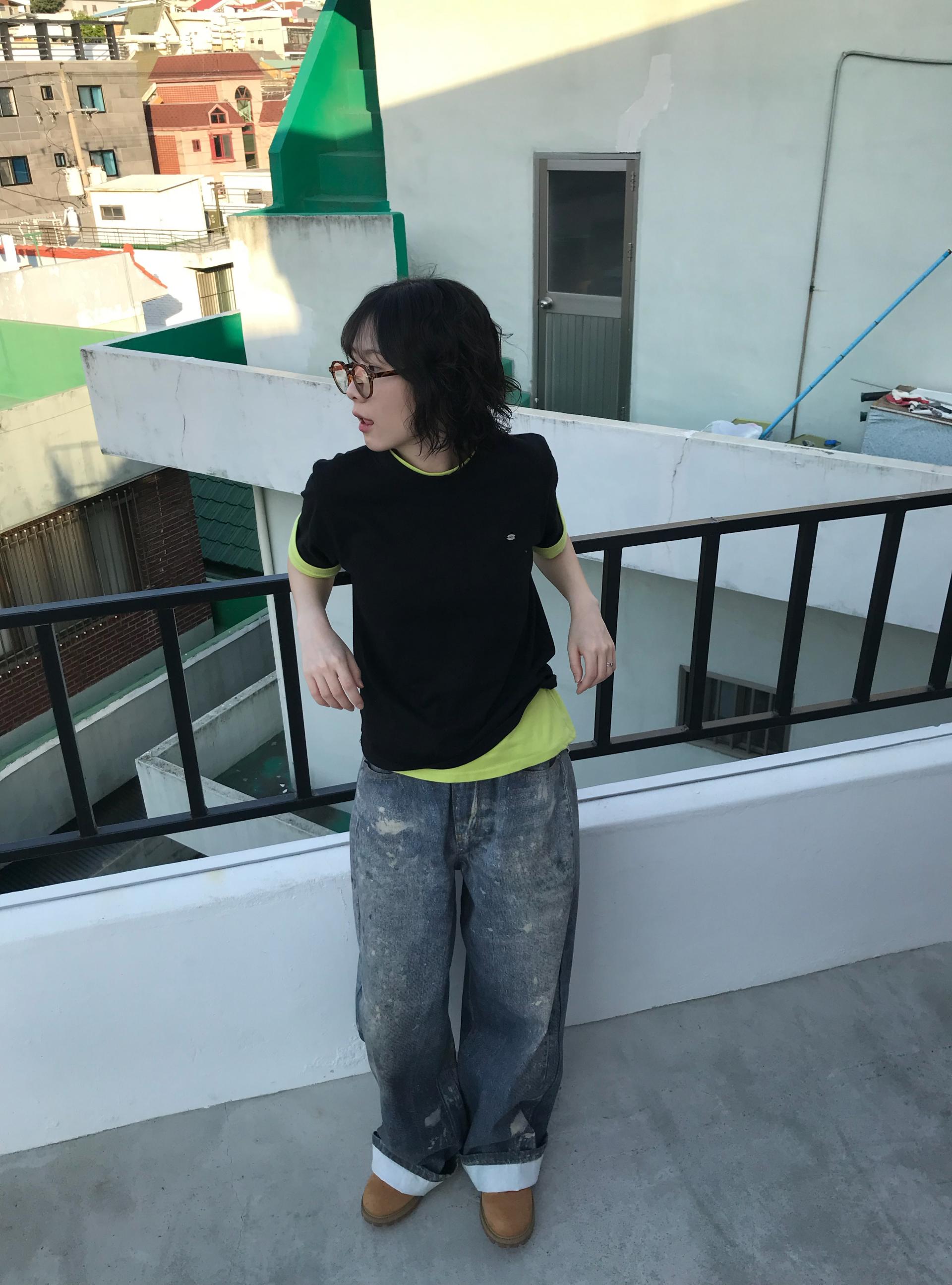 (UNISEX) Digital Wide Pants