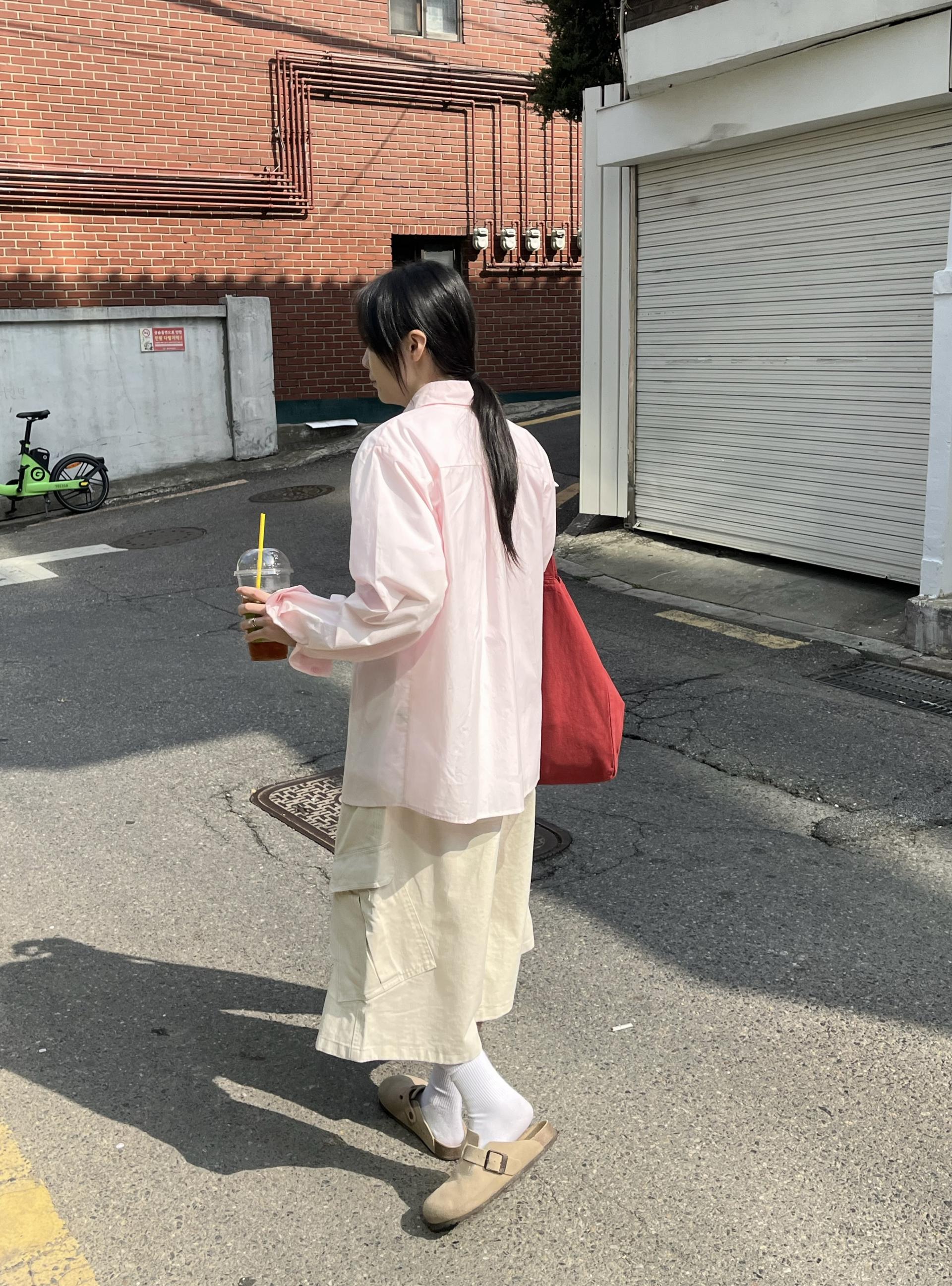 Soft Pastel Cotton Shirt