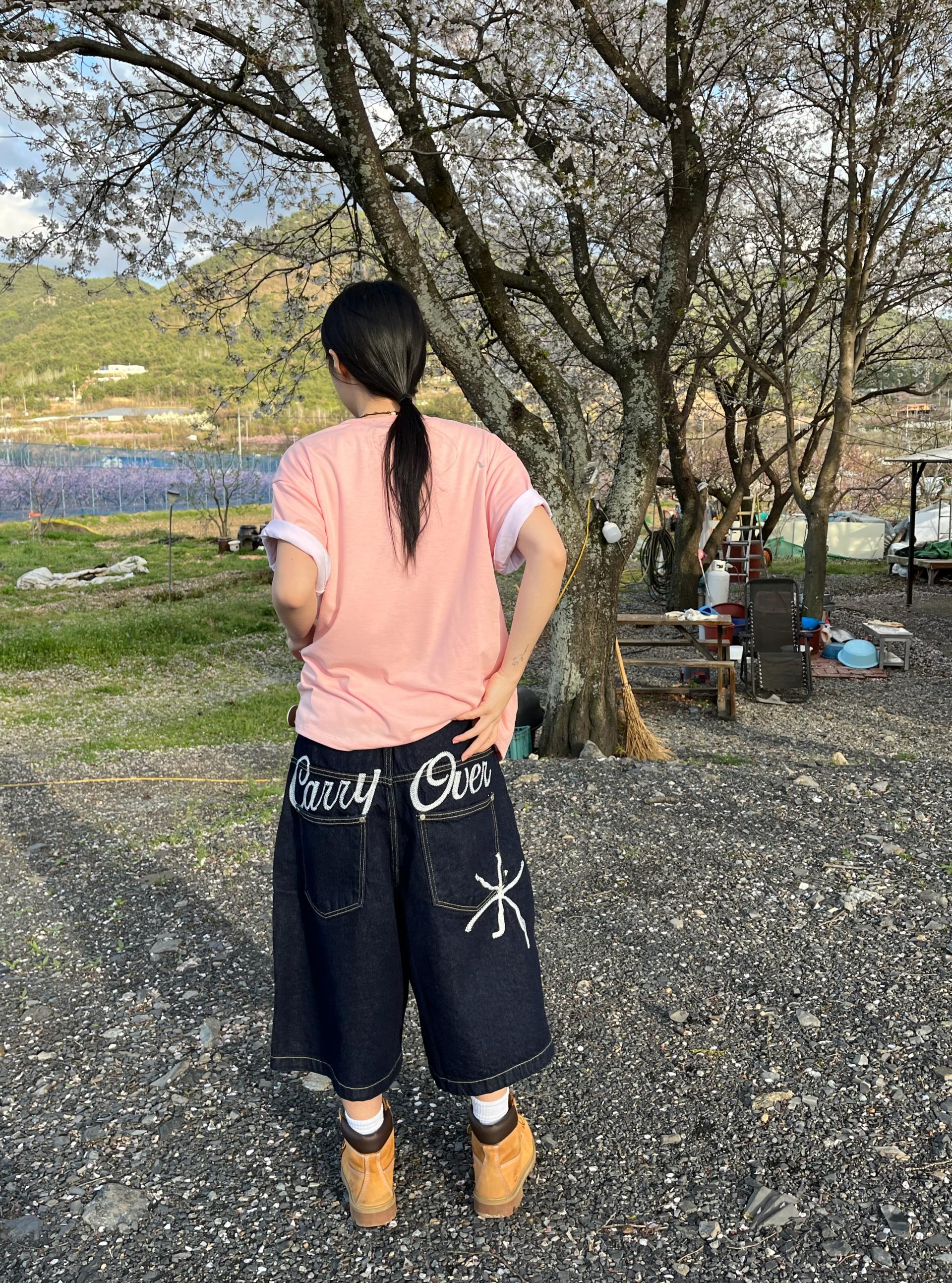 Carry Over Handle Half Pants