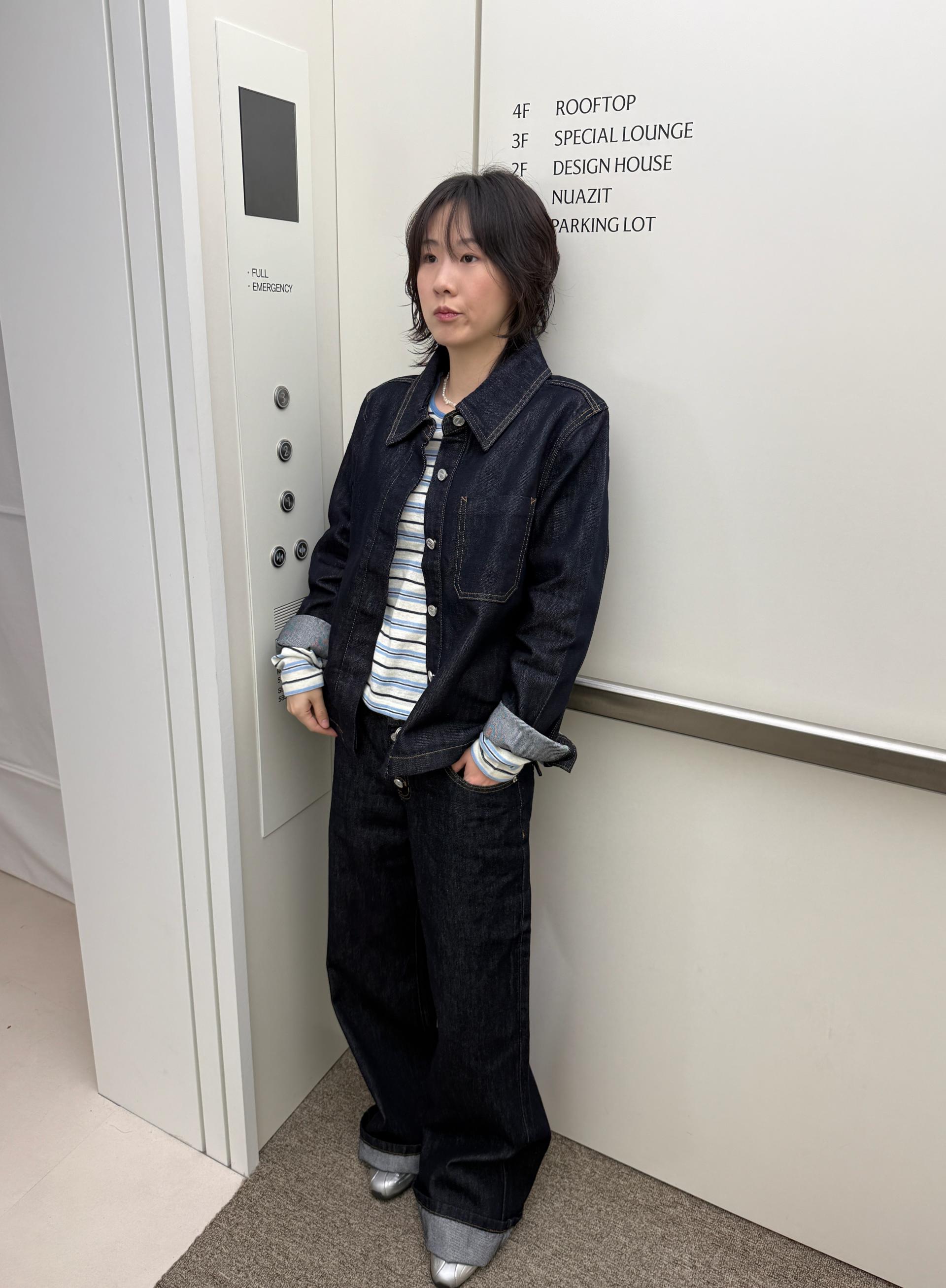 Non-Fade Bootcut Denim Pants