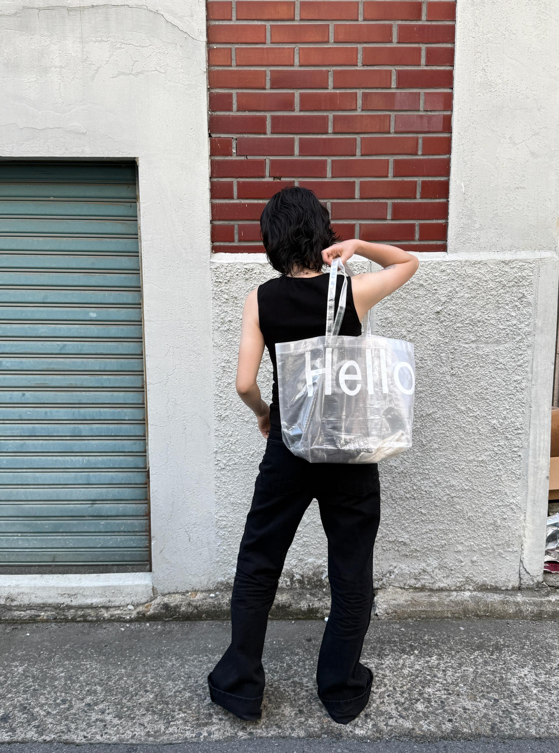 (UNISEX) Embo Flare Denim