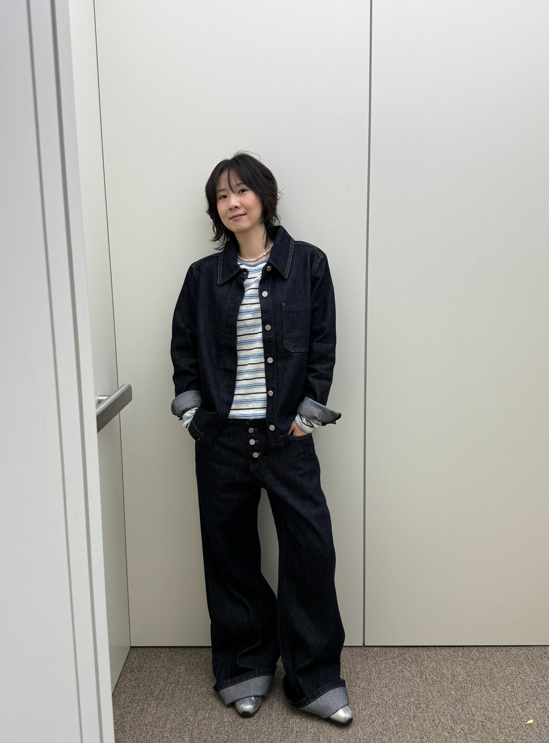 Hidden Non-Fade Denim Jacket