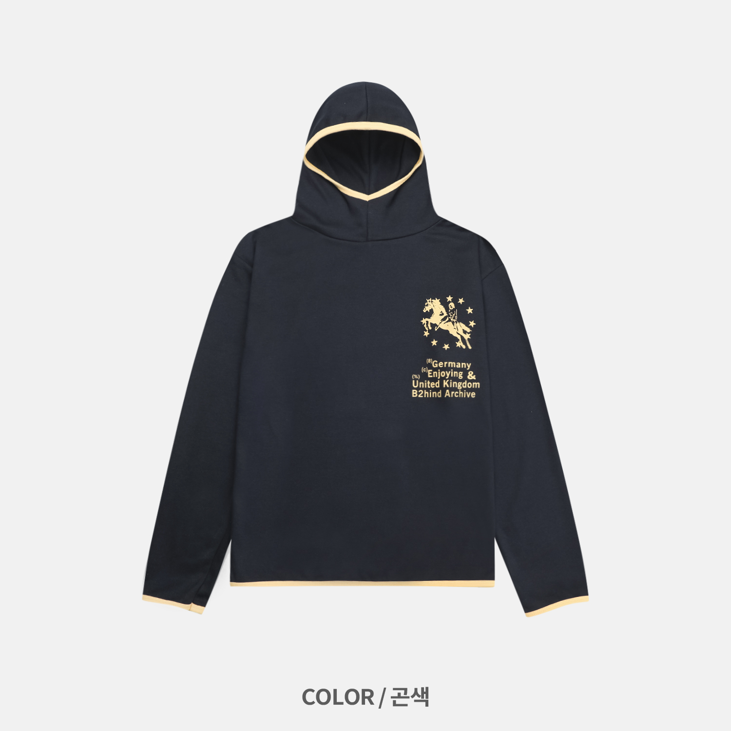 (UNISEX) Pony Graphic Hoodie