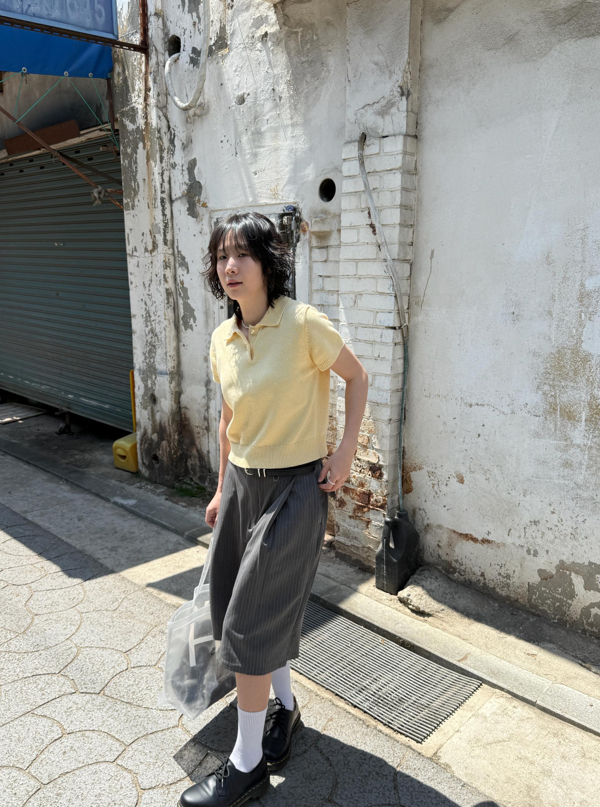 Mono Collar Knit