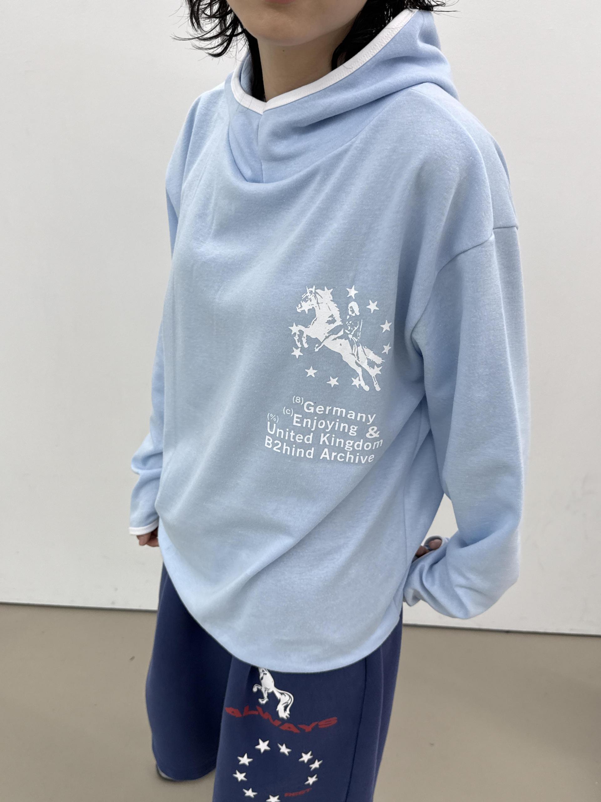 (UNISEX) Pony Graphic Hoodie