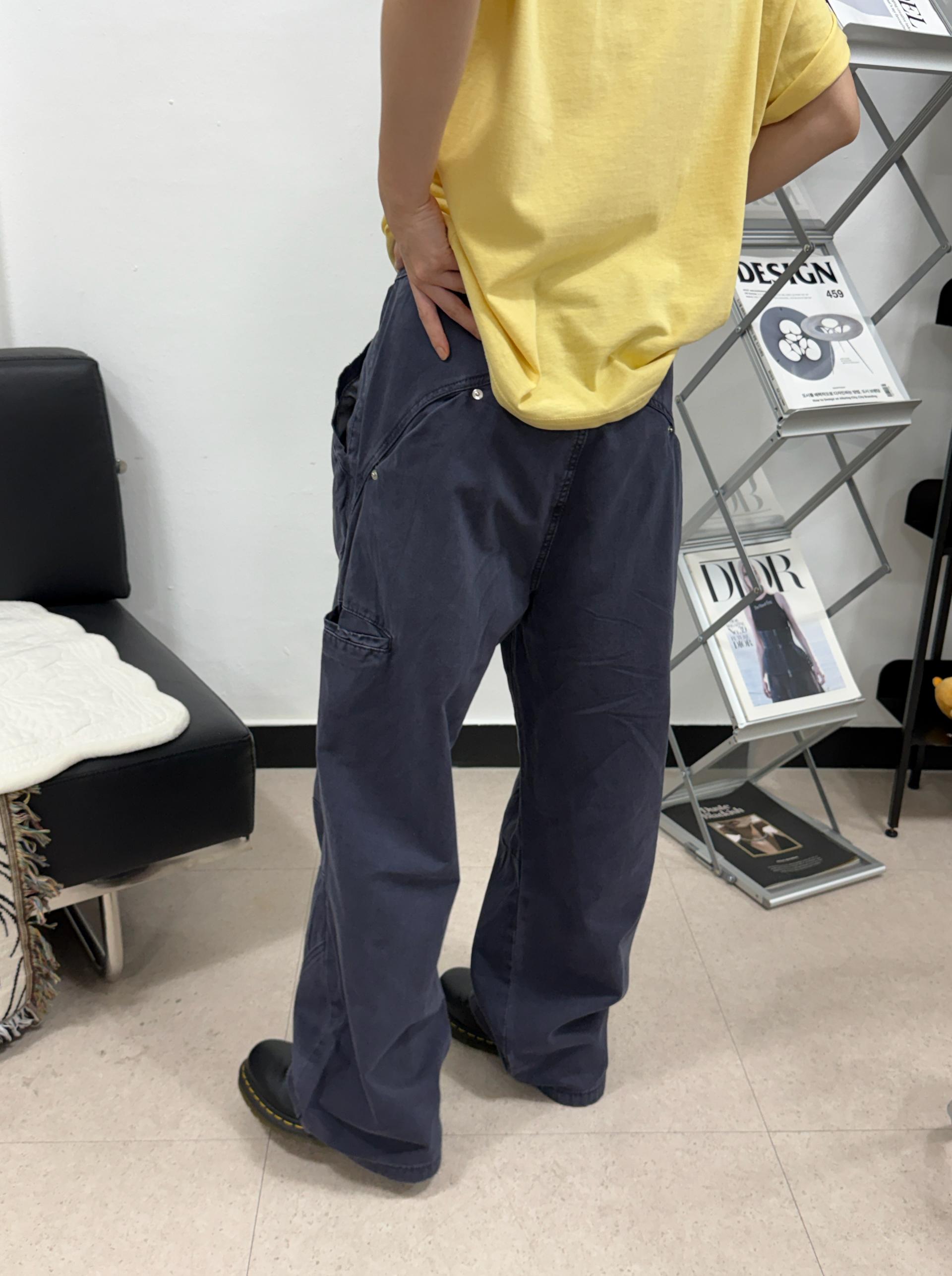 (UNISEX) Desert Angled Pocket Pants