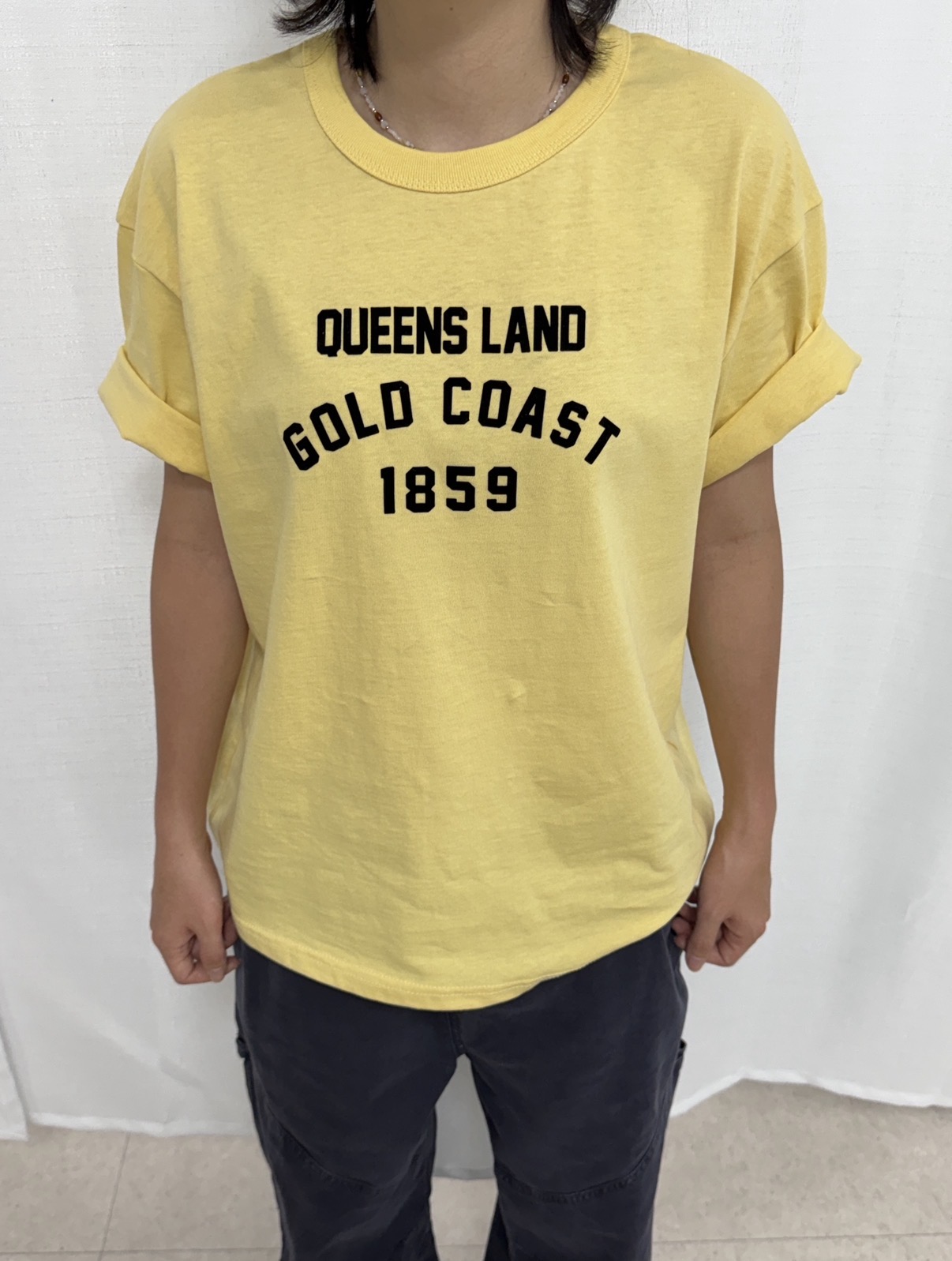 (UNISEX) Floppy Crop Tee