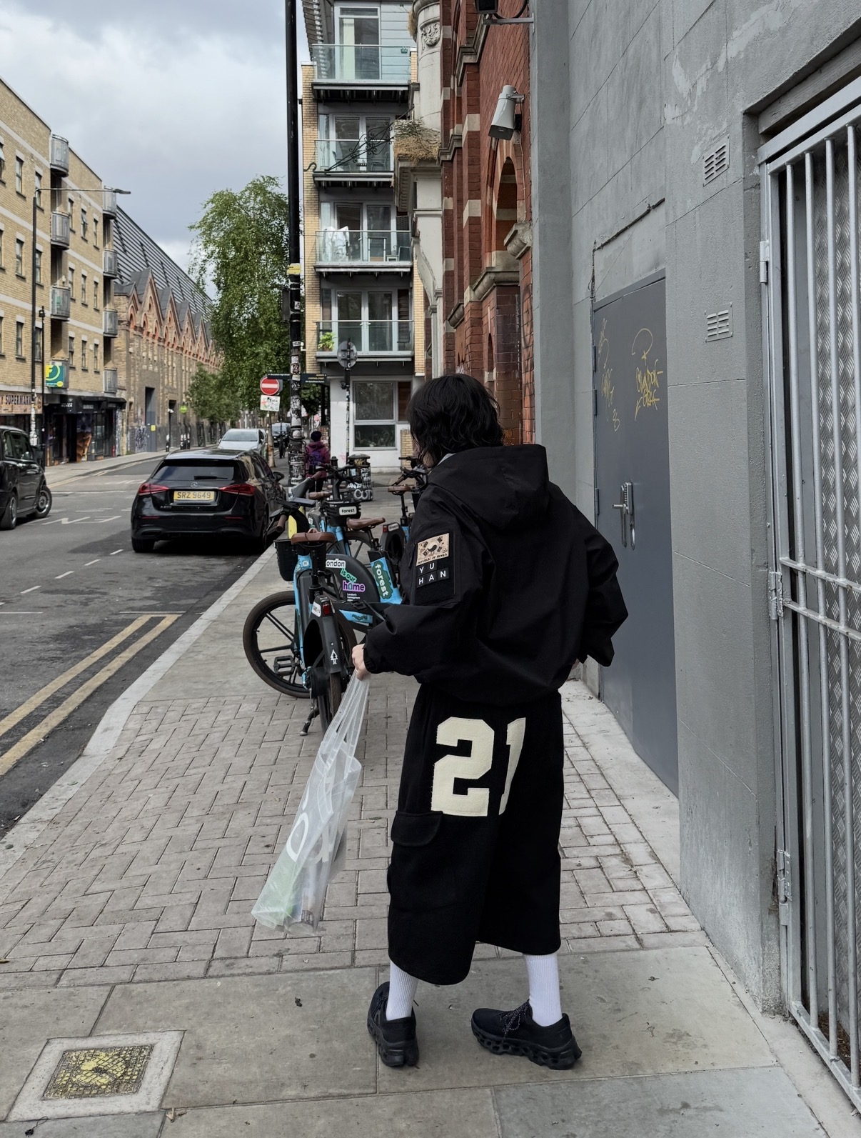 (UNISEX) Numbering Bermuda Pants