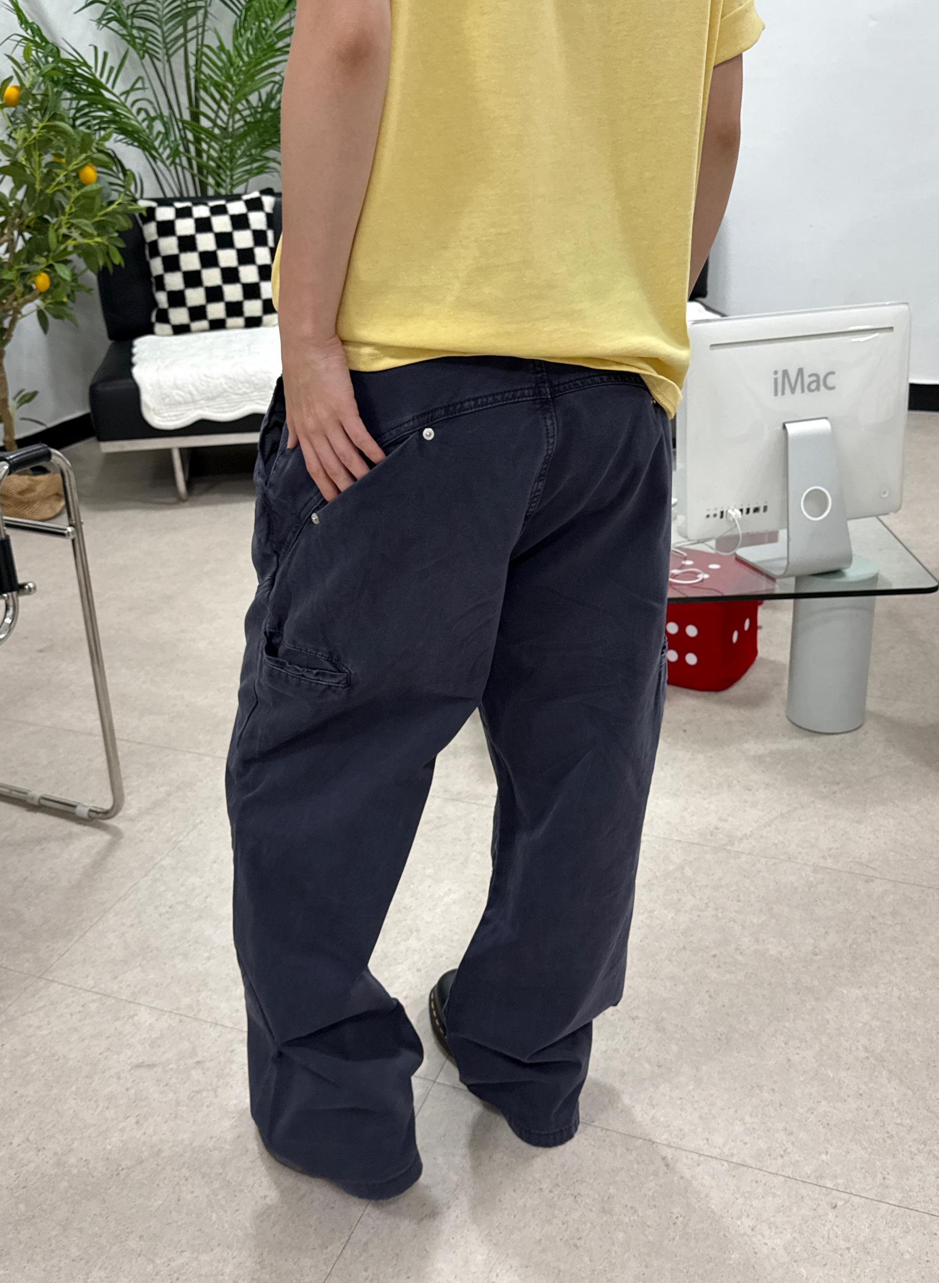 (UNISEX) Desert Angled Pocket Pants