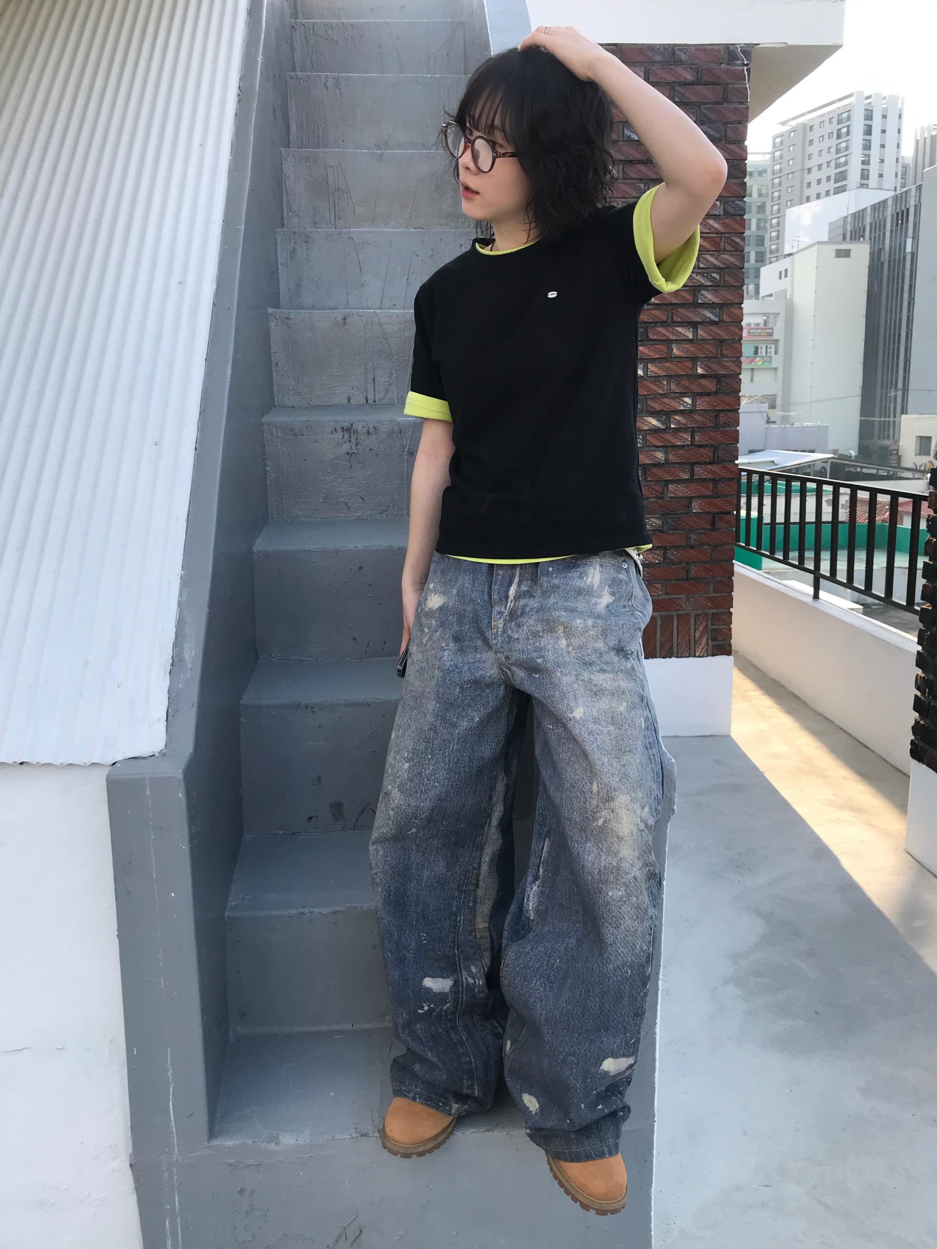 (UNISEX) Digital Wide Pants